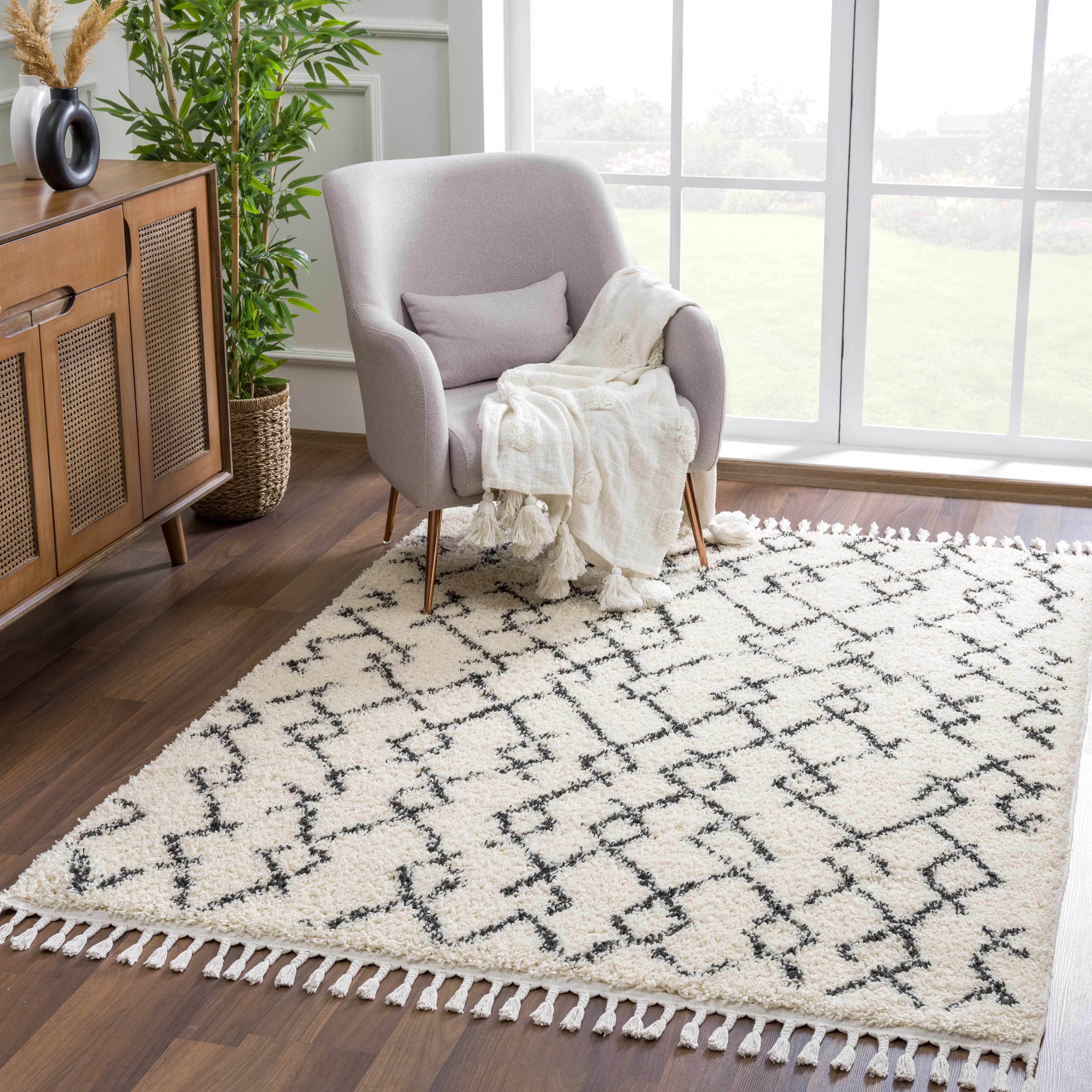 Pahala Moroccan Shag Area Rug - Clearance - Image 13