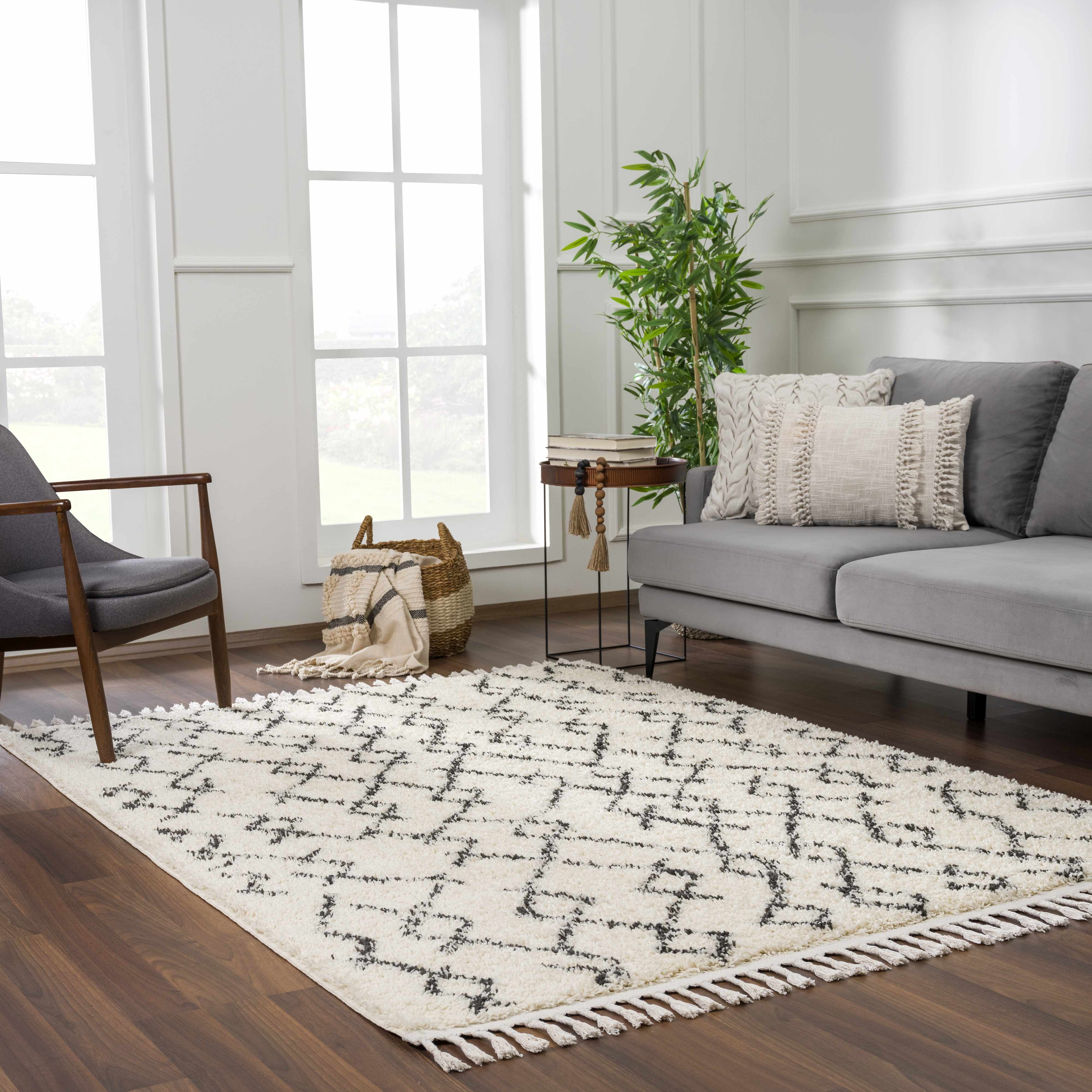 Pahala Moroccan Shag Area Rug - Clearance - Image 3