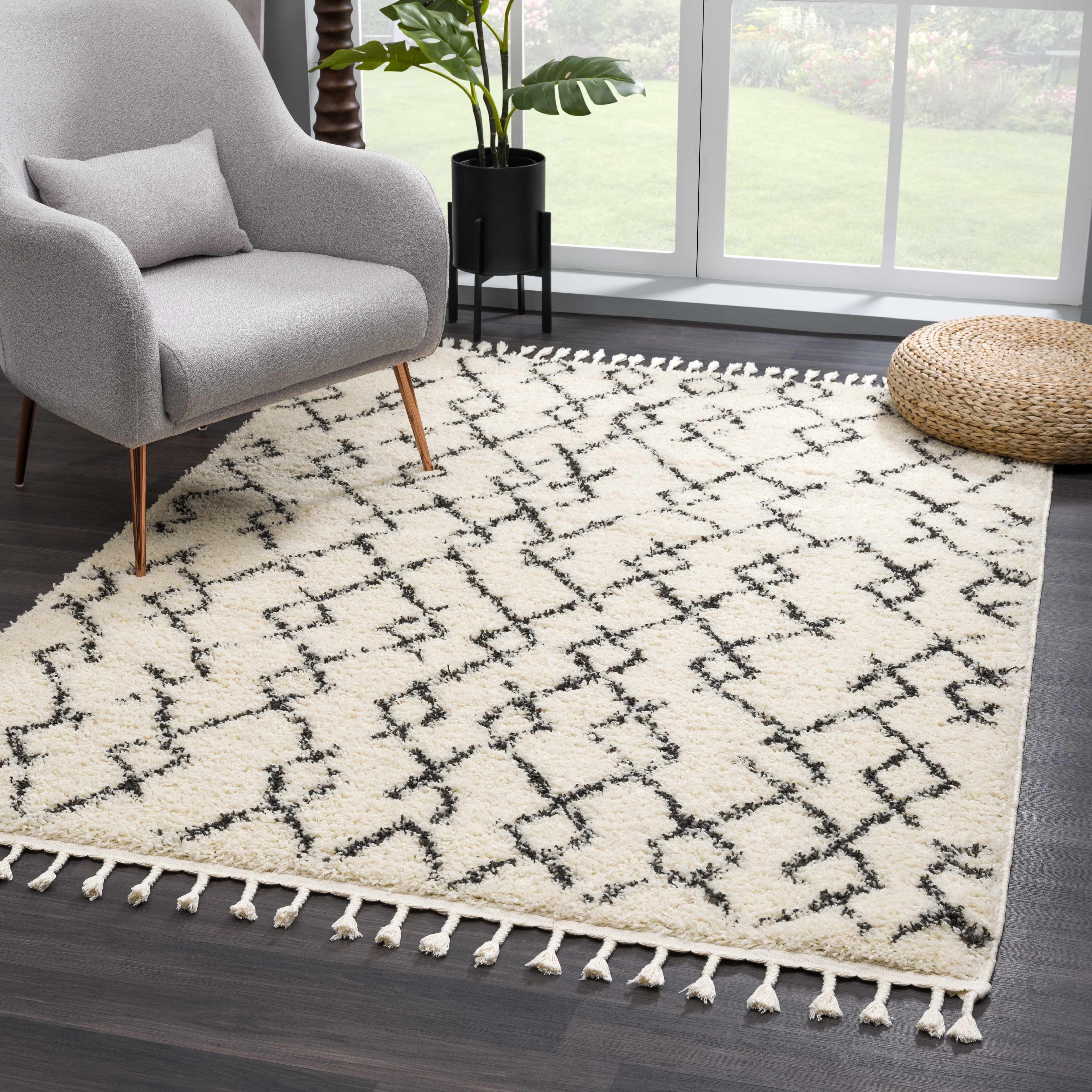 Pahala Moroccan Shag Area Rug - Clearance - Image 4