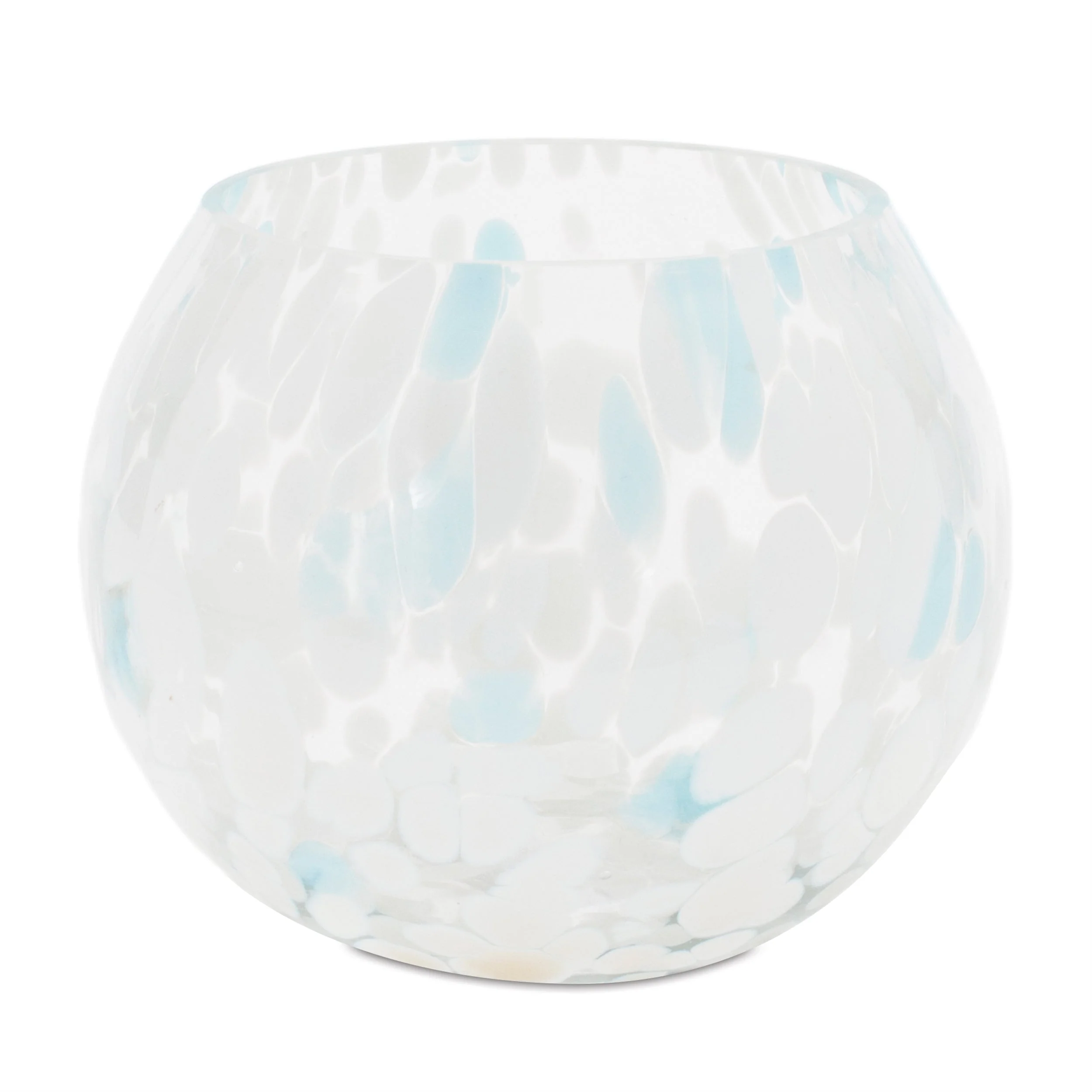 Painted glass candle holder vase (set of 4) - Image 4