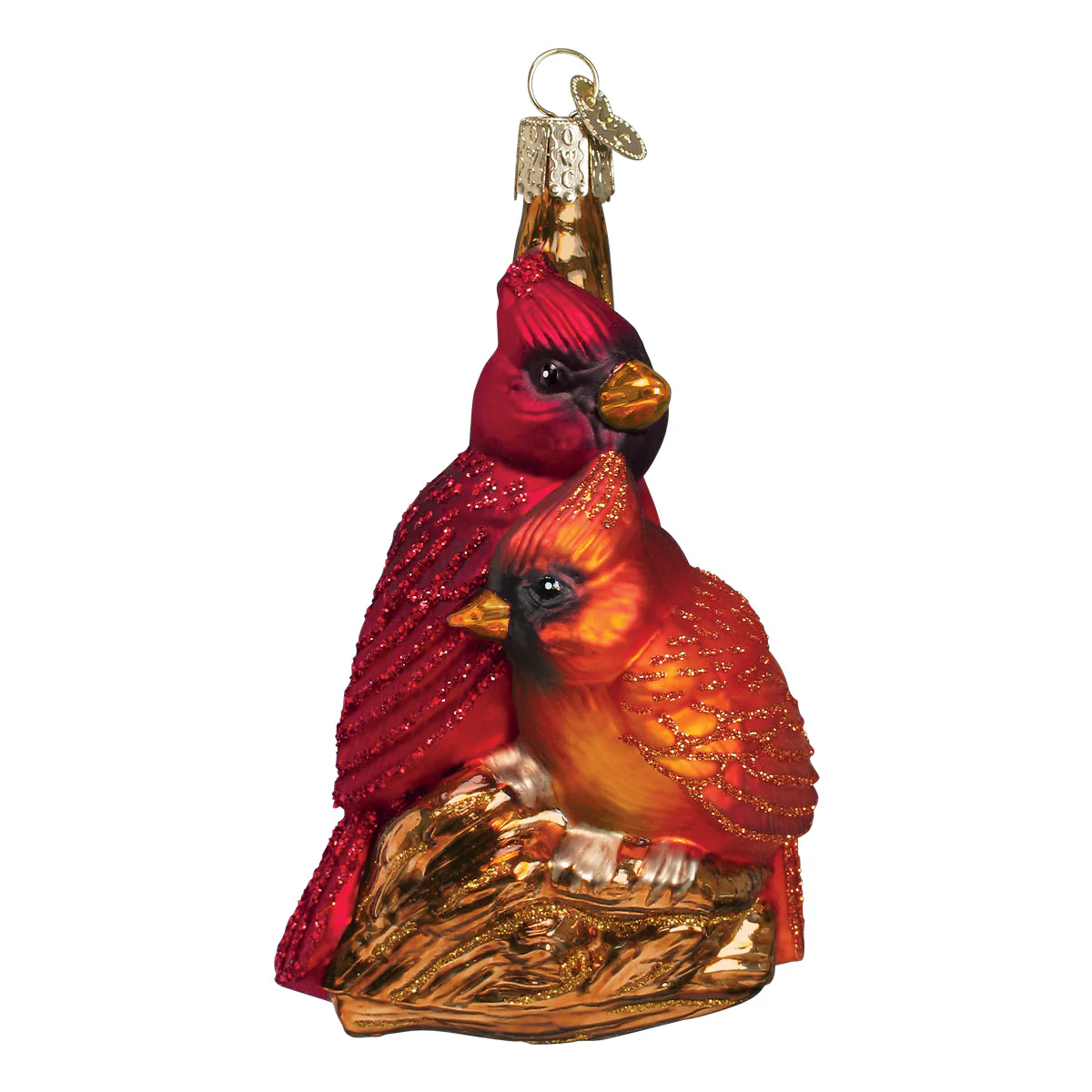 Pair of Cardinals Ornament 2-Piece Set - Image 3
