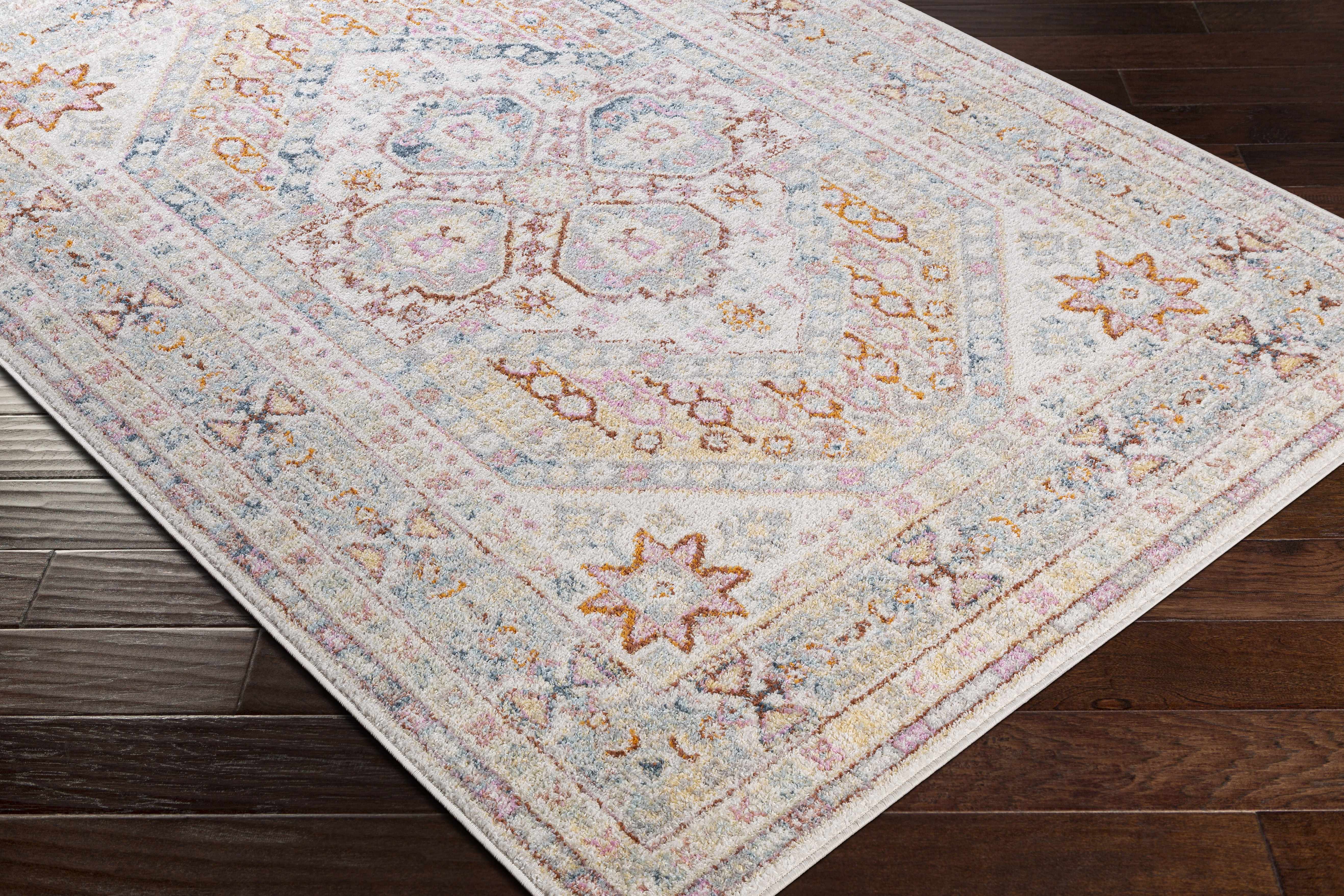Pakuranga Dusty Pink Area Rug - Clearance - Image 4