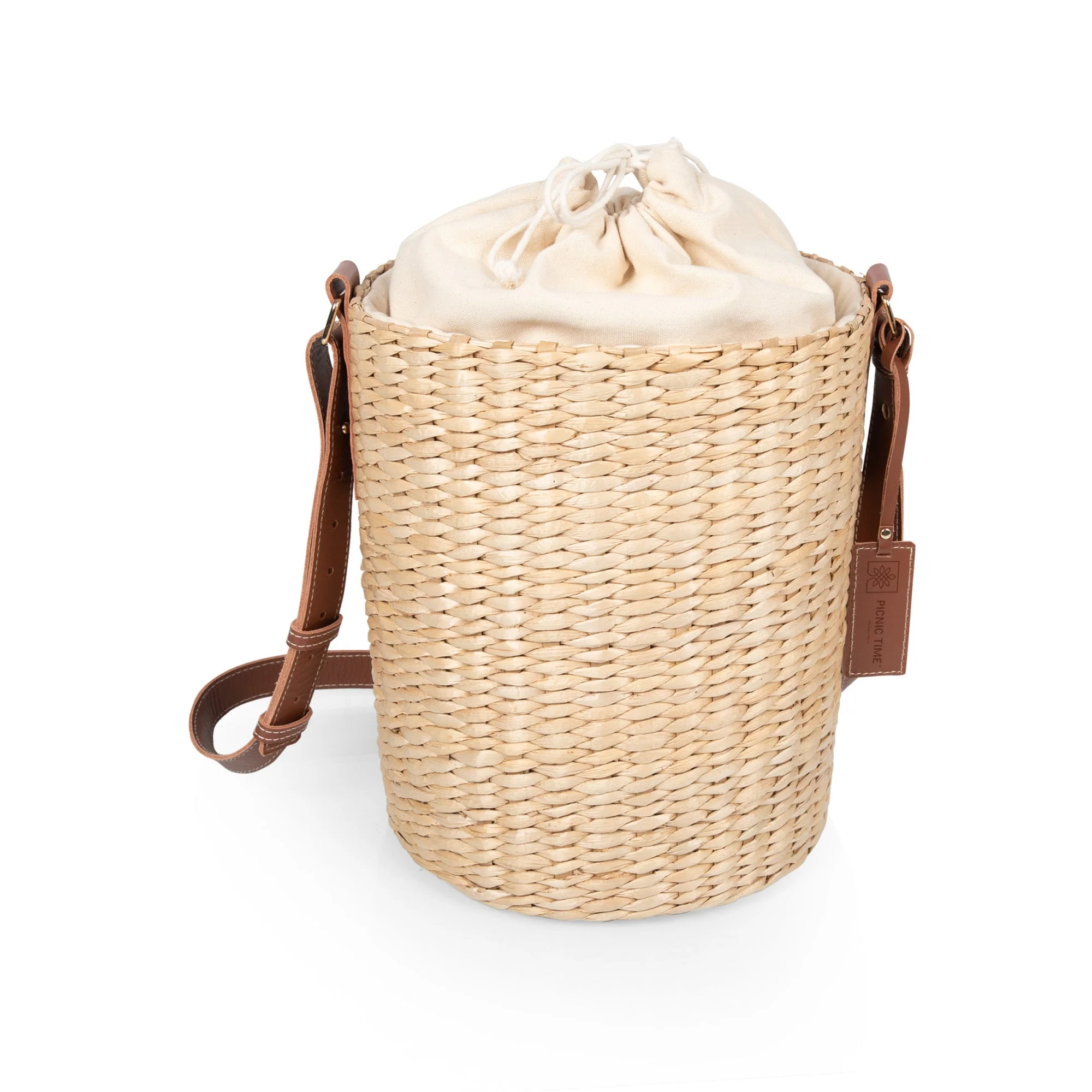 Palermo - Rush Insulated Bucket Tote with Leather Straps - Image 3