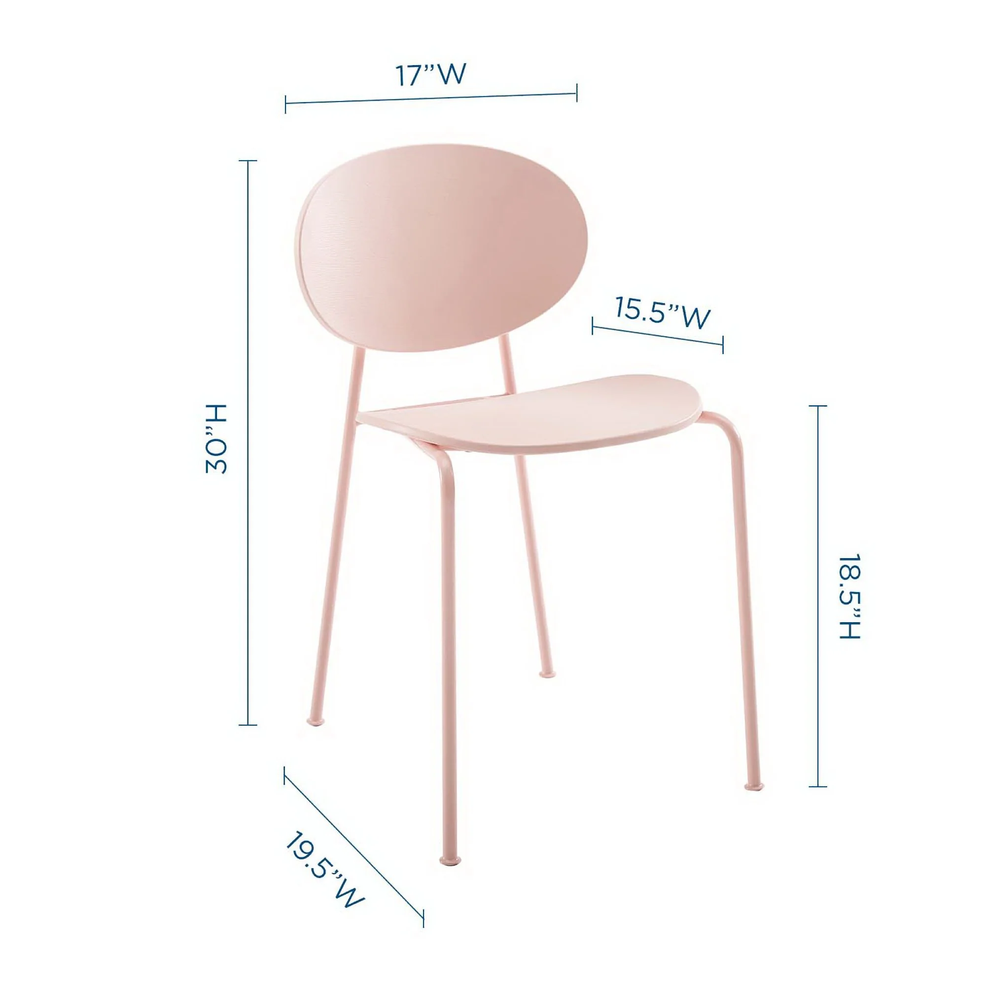 Palette Dining Side Chair Set of 2 by Modway - Image 3