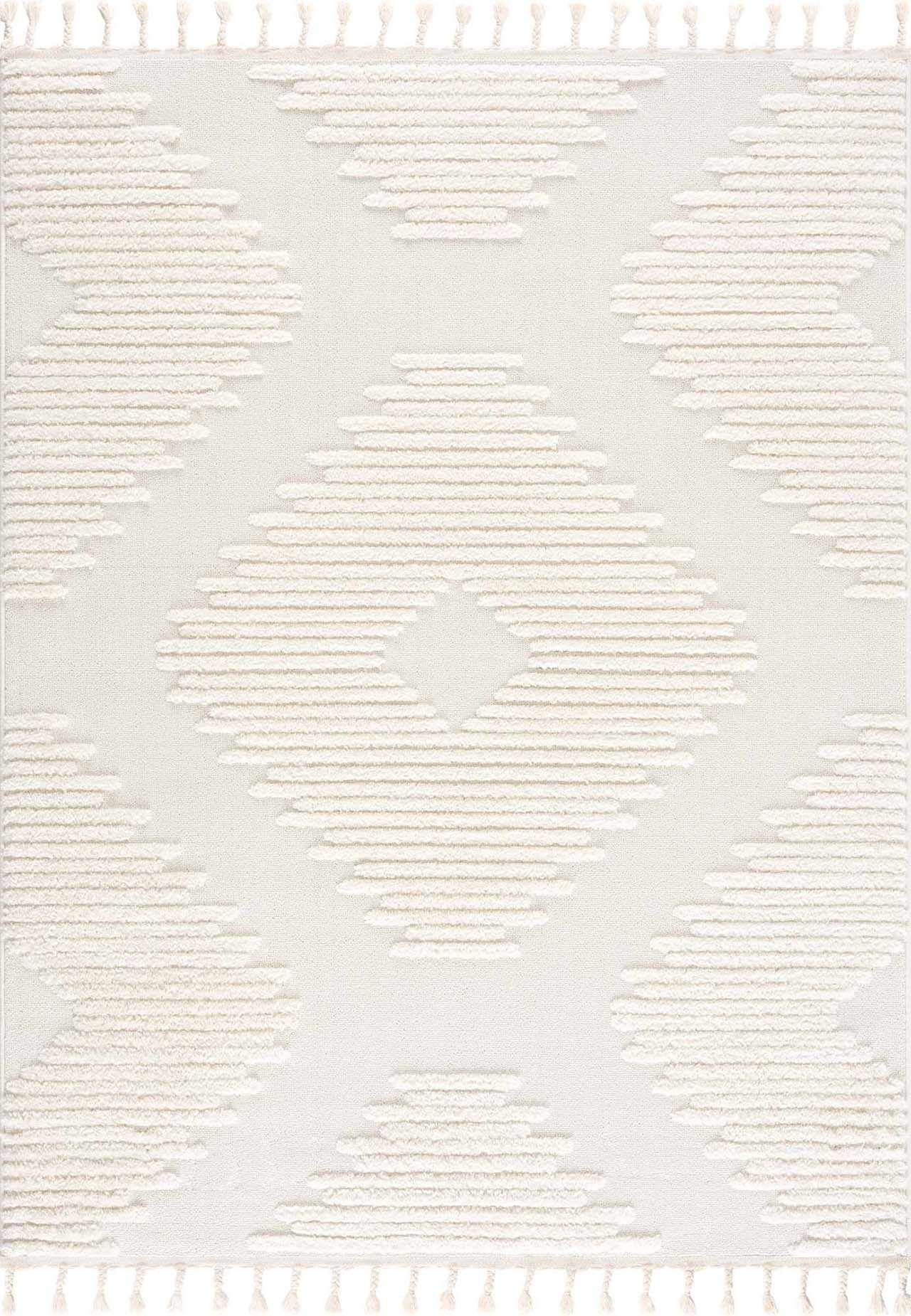 Palimbang Cream 3D Rug