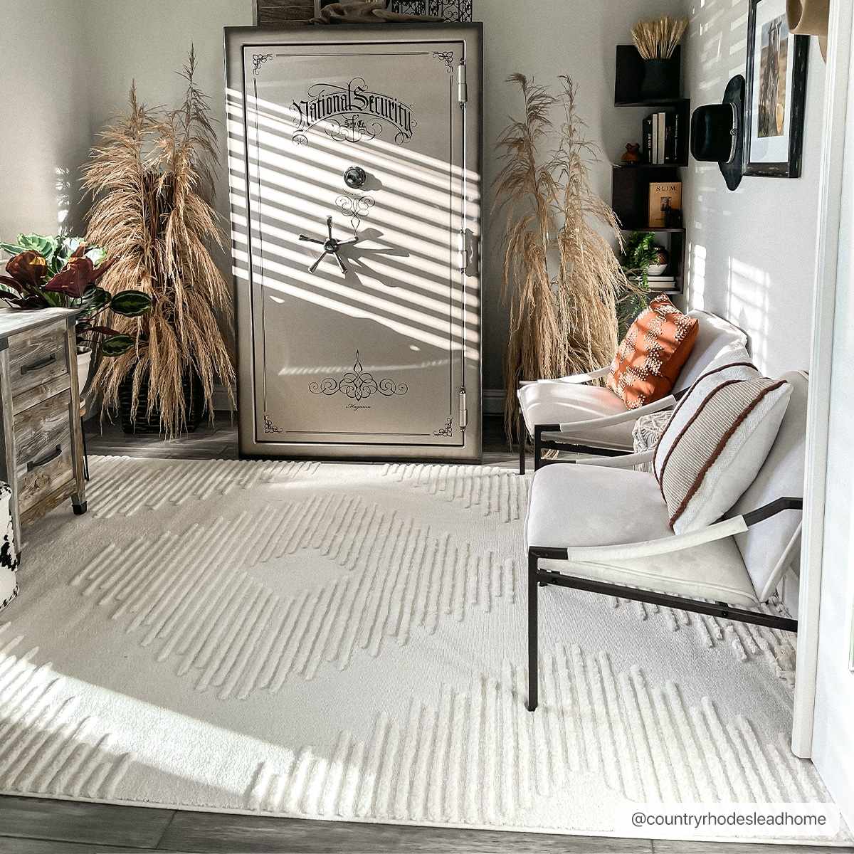 Palimbang Cream 3D Rug - Image 13