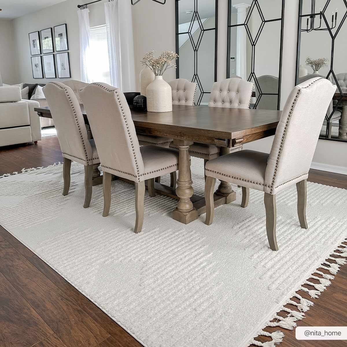 Palimbang Cream 3D Rug - Image 2