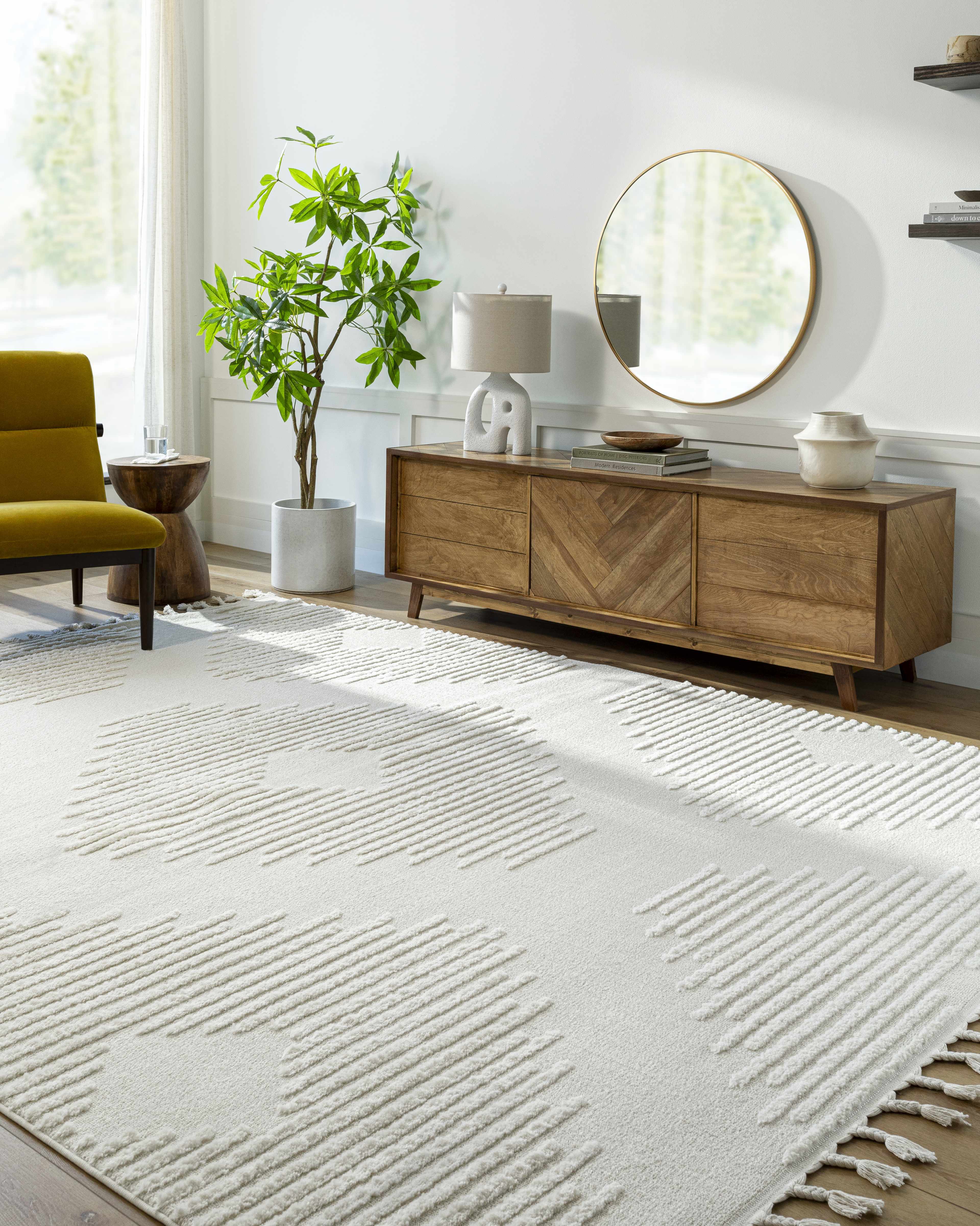 Palimbang Cream 3D Rug - Image 20