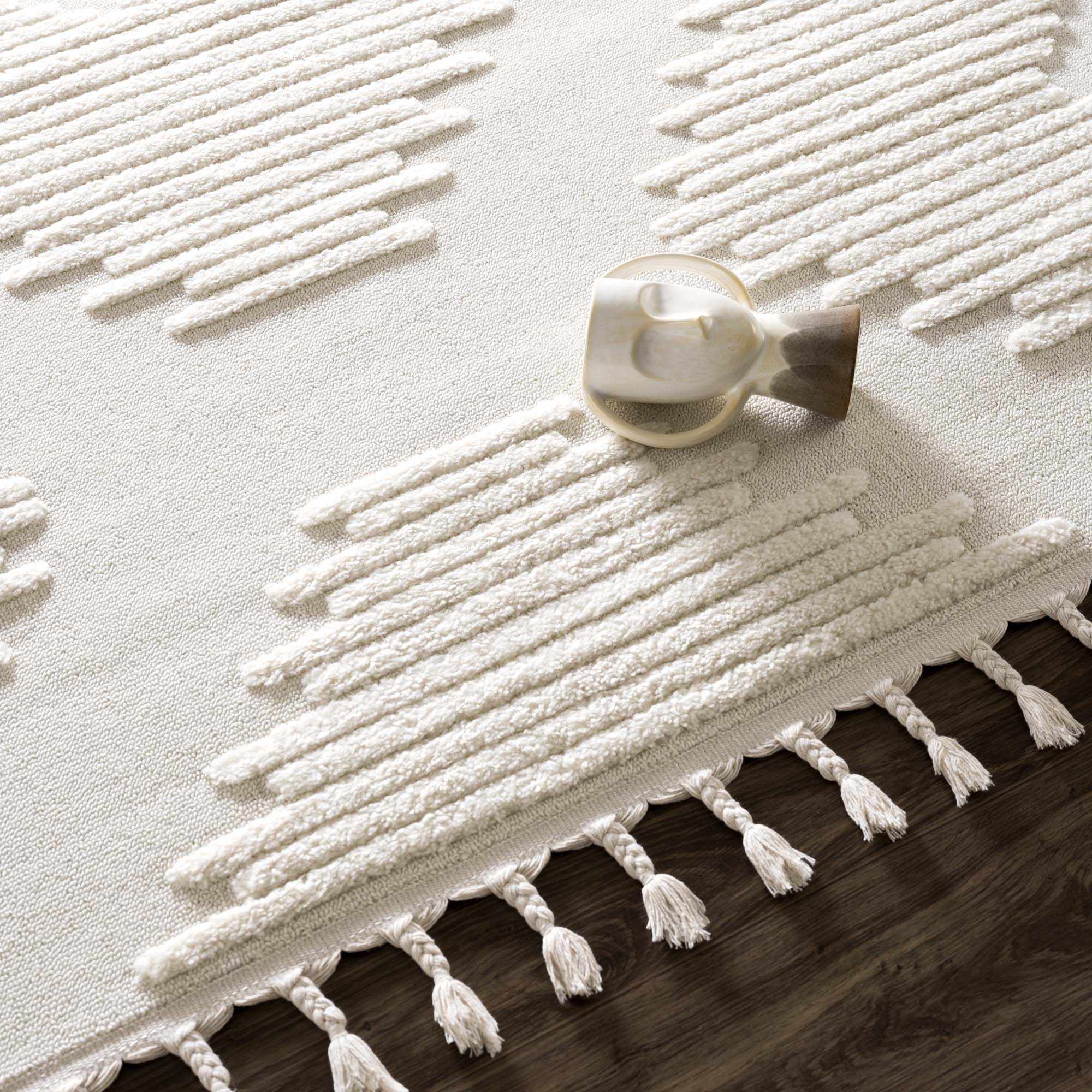 Palimbang Cream 3D Rug - Image 23