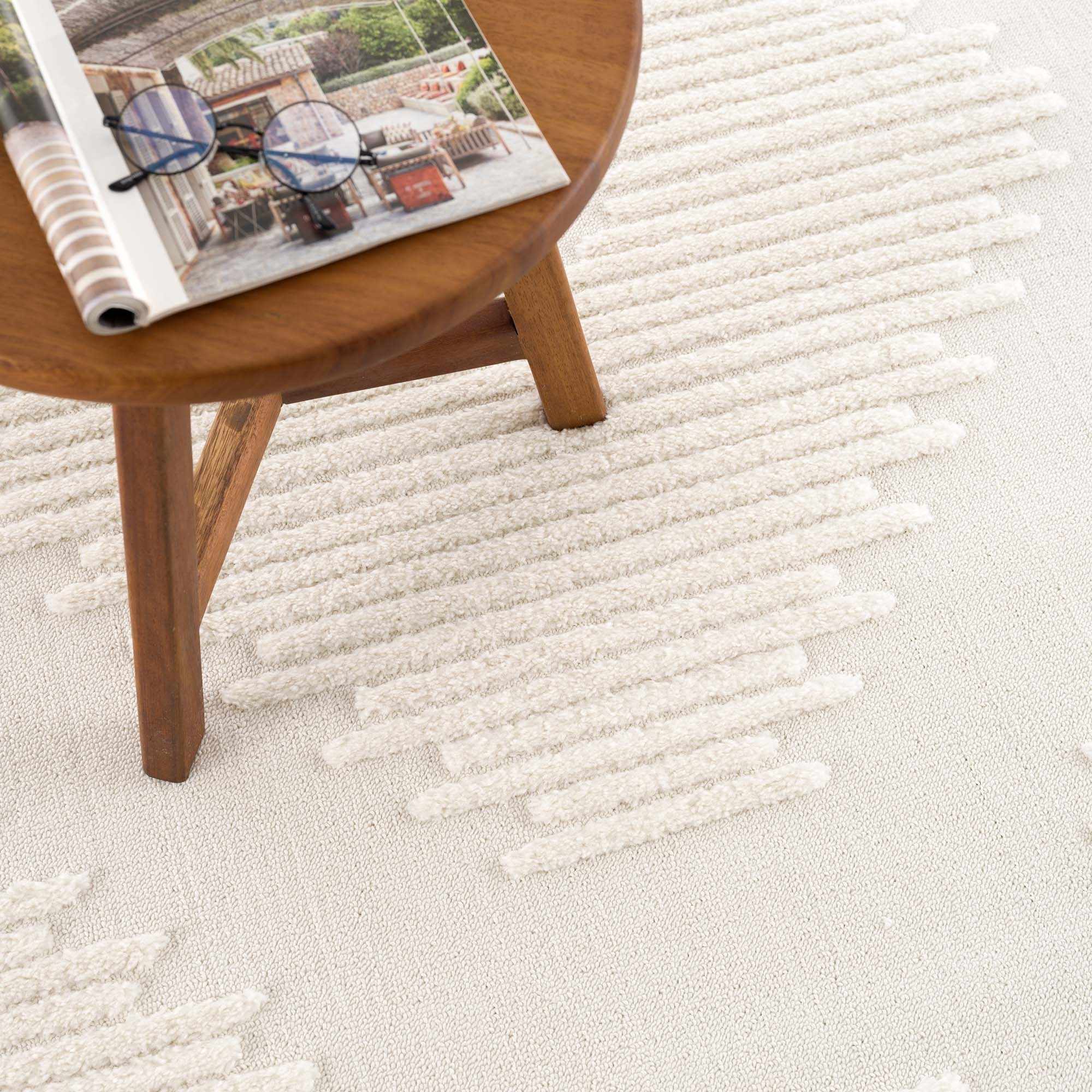 Palimbang Cream 3D Rug - Image 24