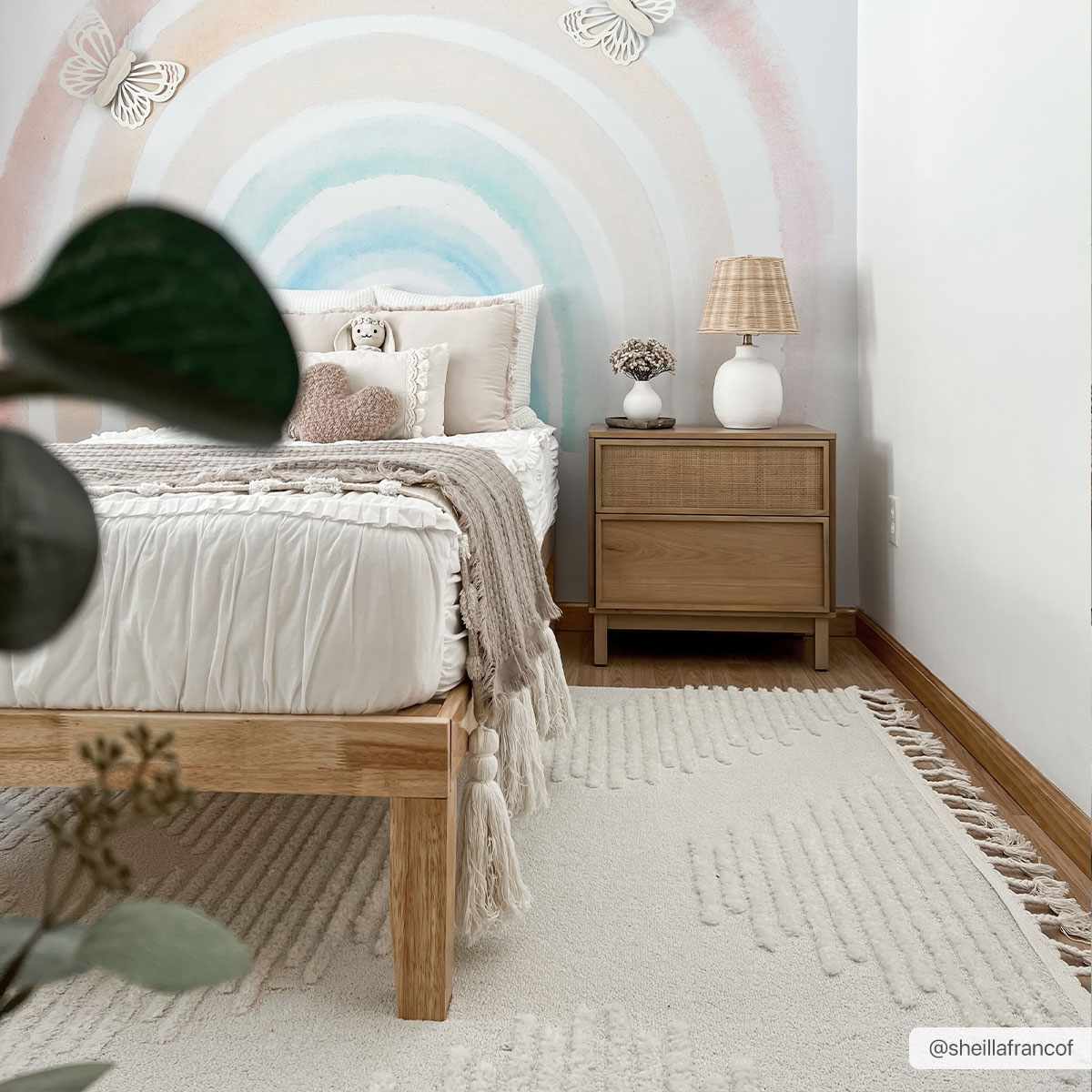 Palimbang Cream 3D Rug - Image 5