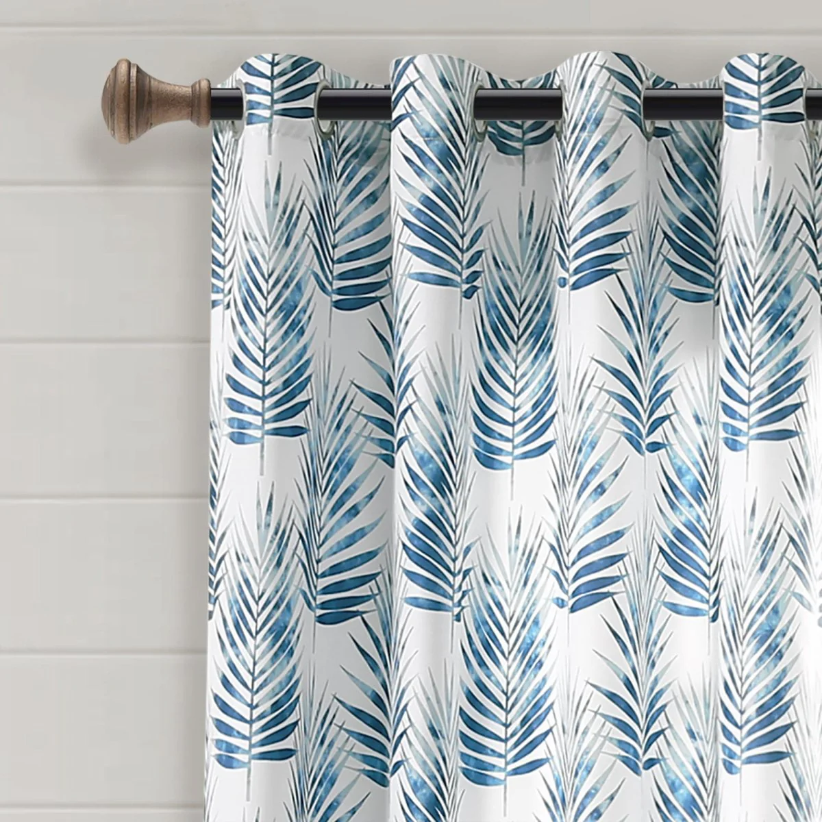 Palm Lane Window Curtain Panel Set - Image 7