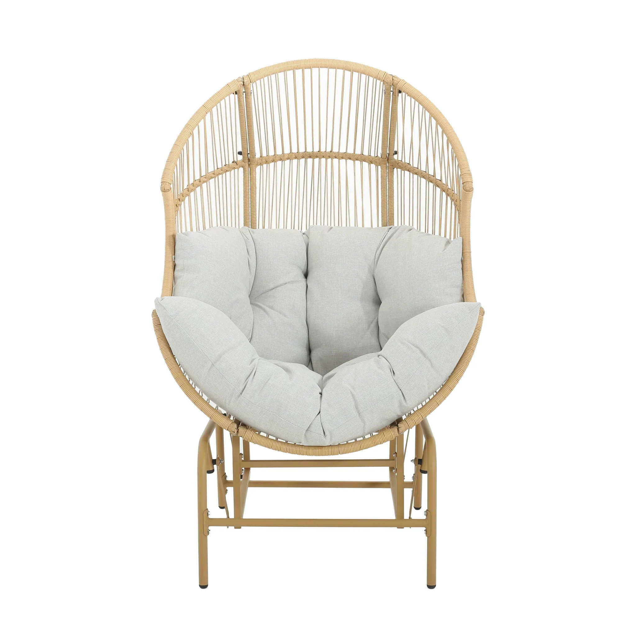 Palos Outdoor Wicker Glider Chair - Image 4