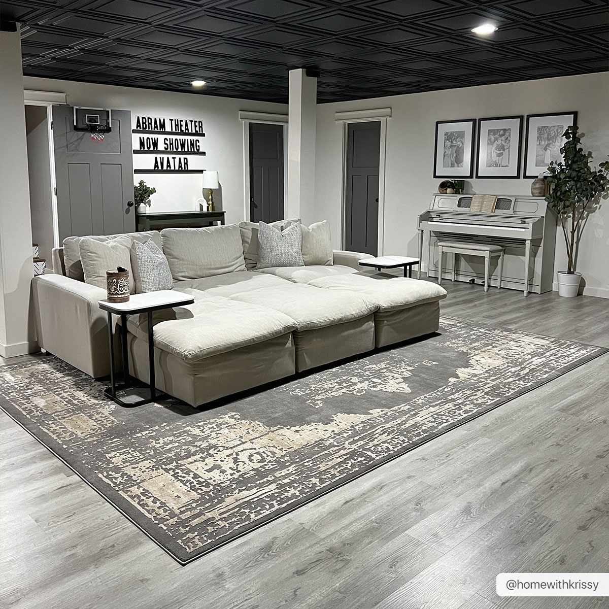 Paola Updated Traditional Tibetan Rug - Clearance - Image 2