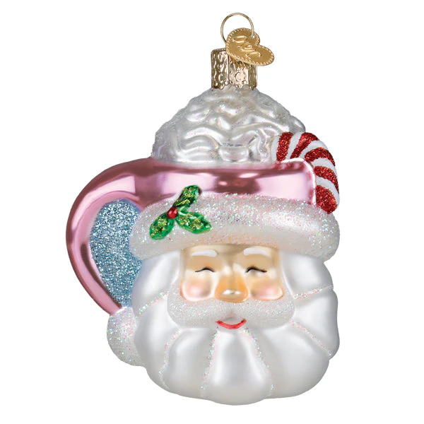 Papa Noel Mug Ornament - Image 2