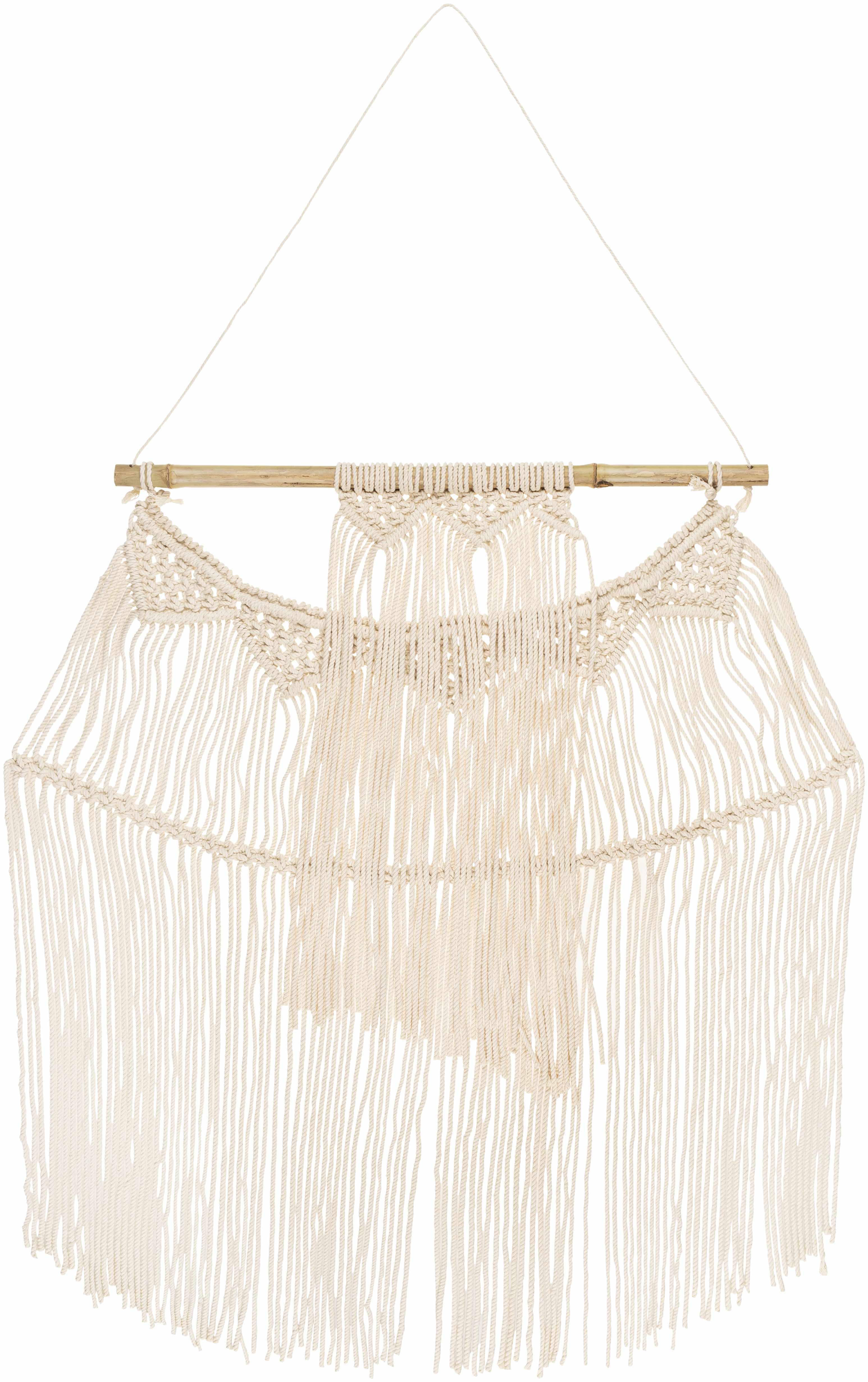 Parabcan Cream Macrame Wall Hanging - Image 3