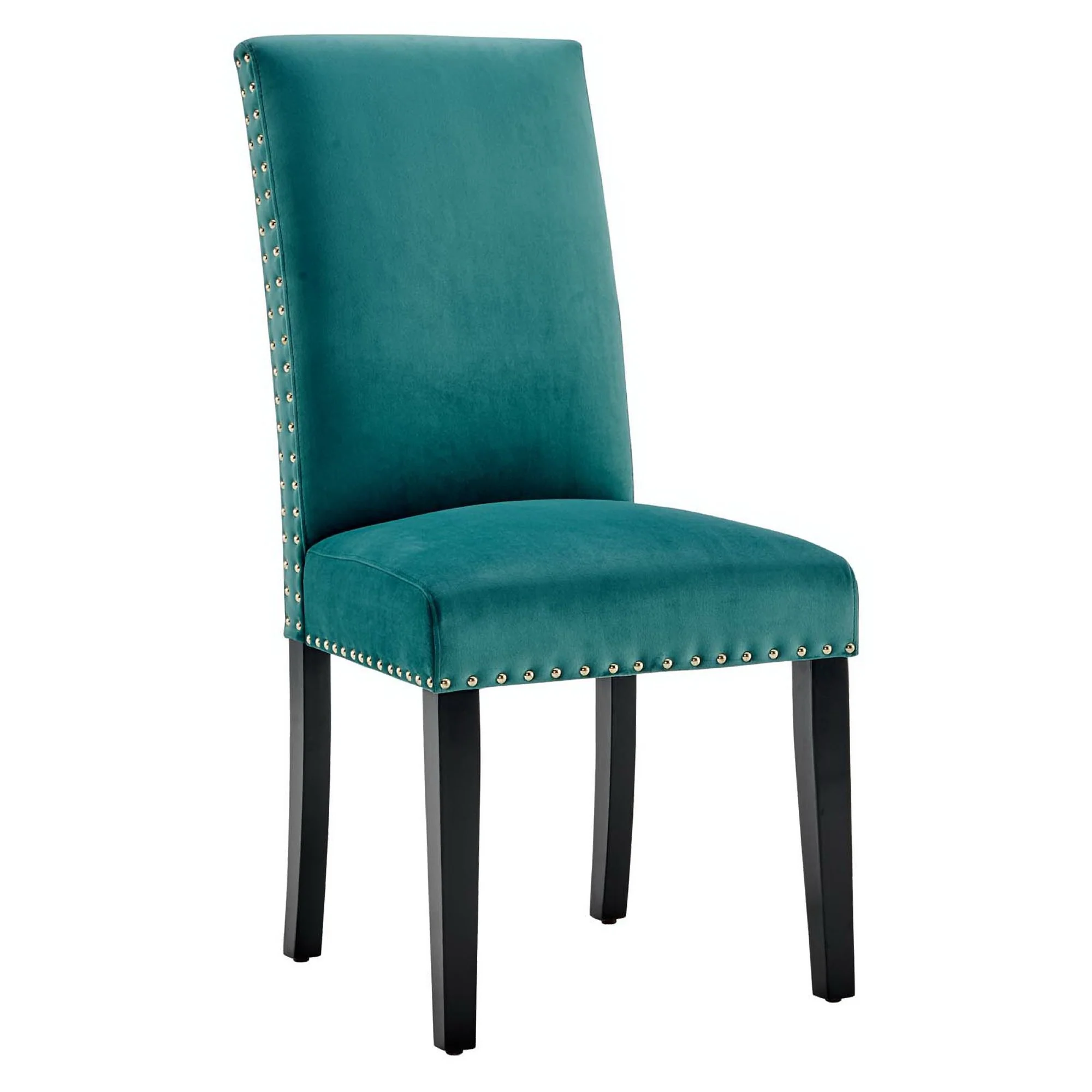 Parcel Performance Velvet Dining Side Chairs Set of 2 by Modway - Image 2