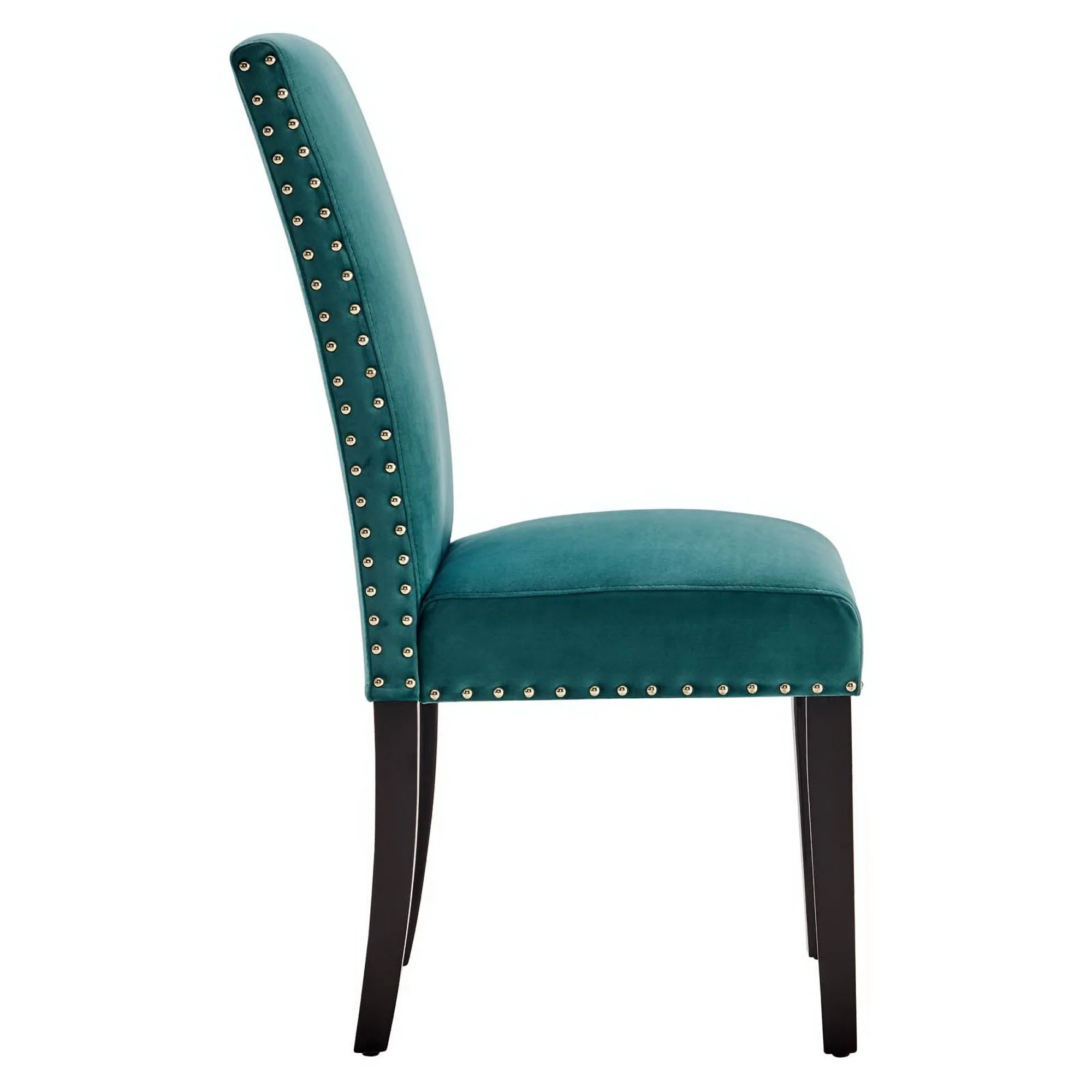 Parcel Performance Velvet Dining Side Chairs Set of 2 by Modway - Image 3