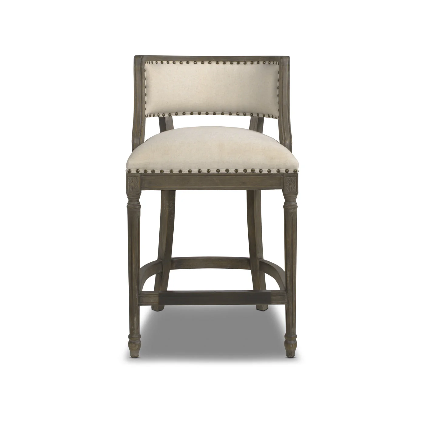 Paris 26.5' Farmhouse Counter Height Bar Stool with Backrest - Image 13