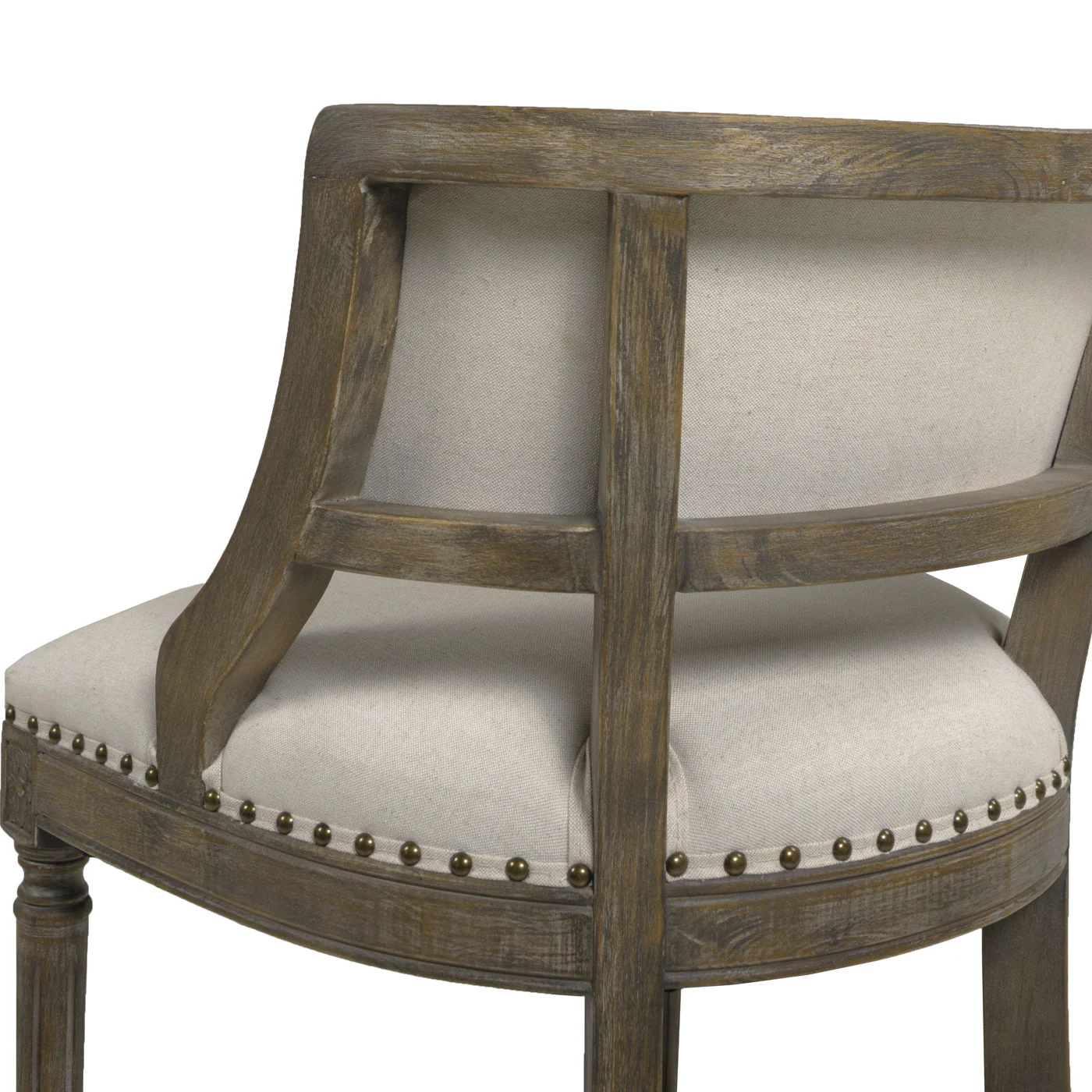 Paris 26.5' Farmhouse Counter Height Bar Stool with Backrest - Image 5