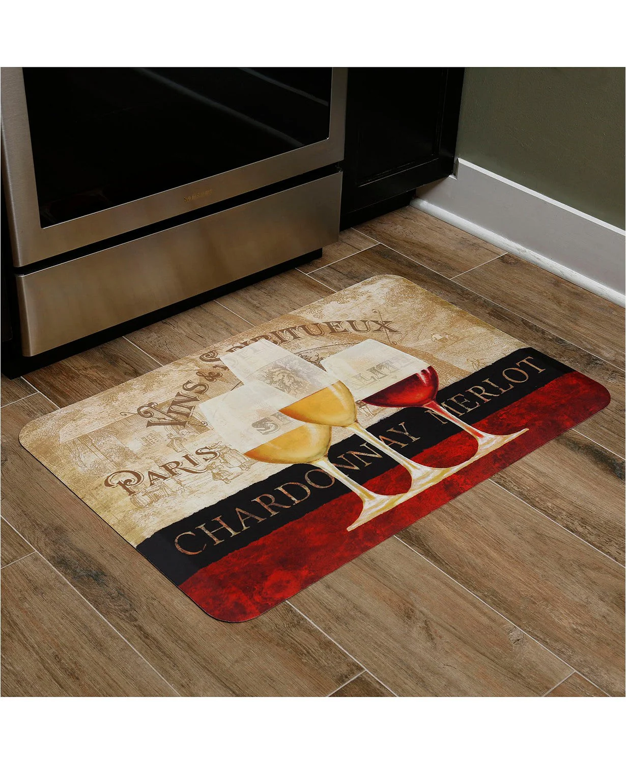 Paris Wine Antifatigue Kitchen Mats - Image 2