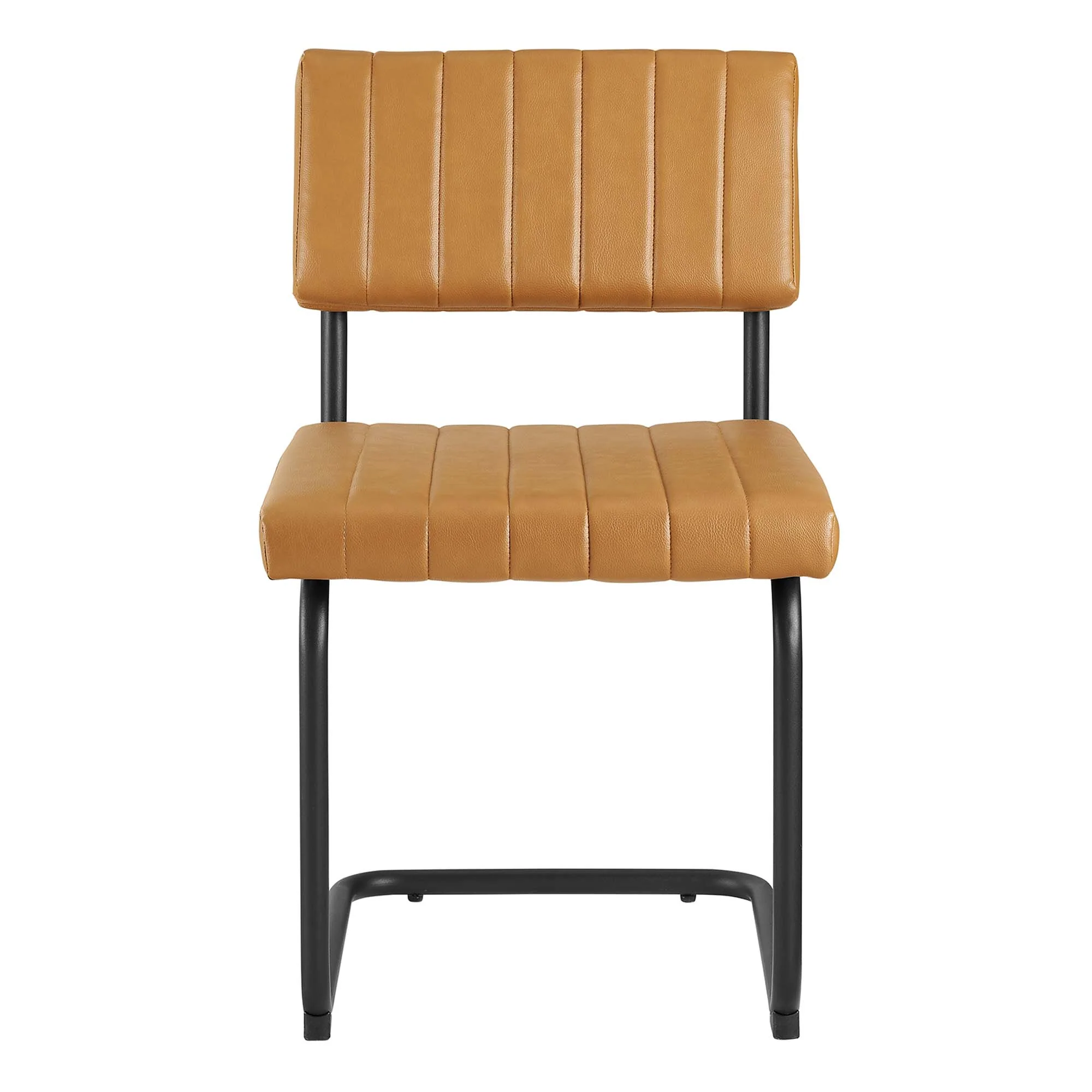 Parity Vegan Leather Dining Side Chairs Set of 2 by Modway - Image 6