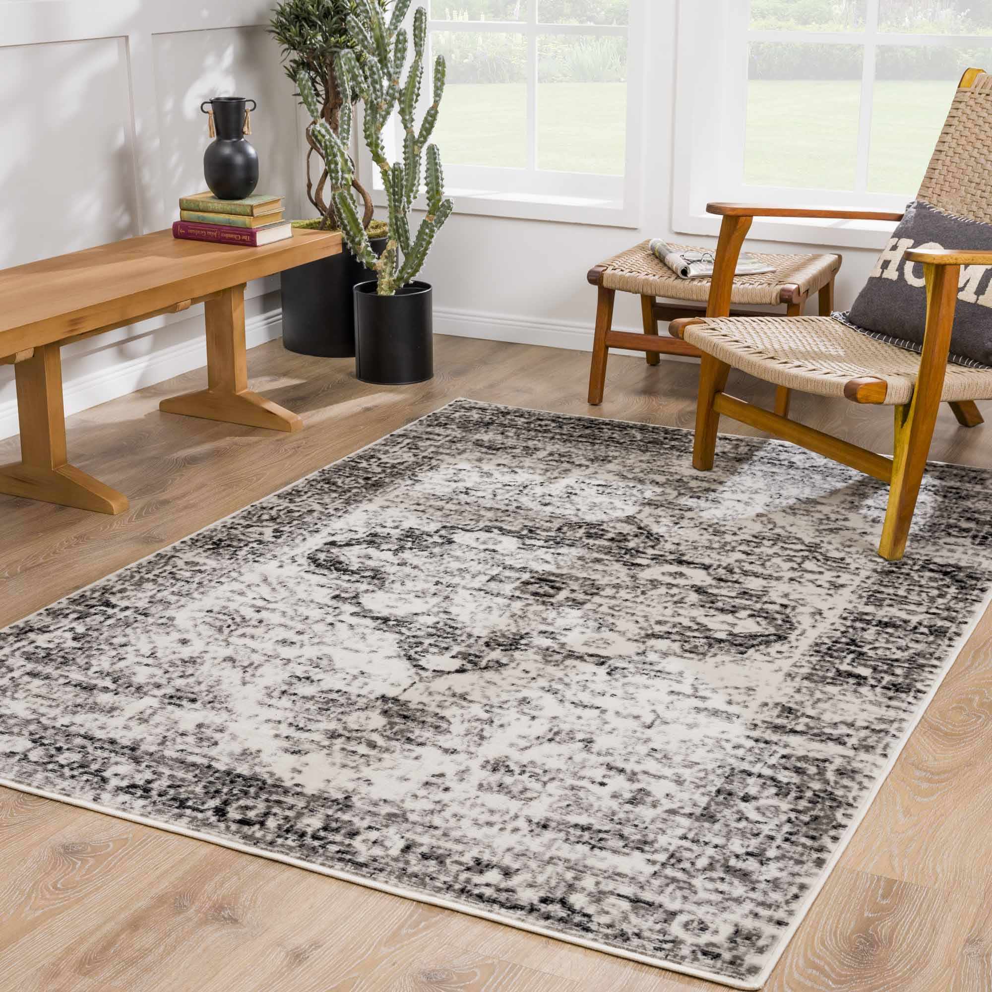 Park Black&Gray Area Rug - Clearance - Image 2