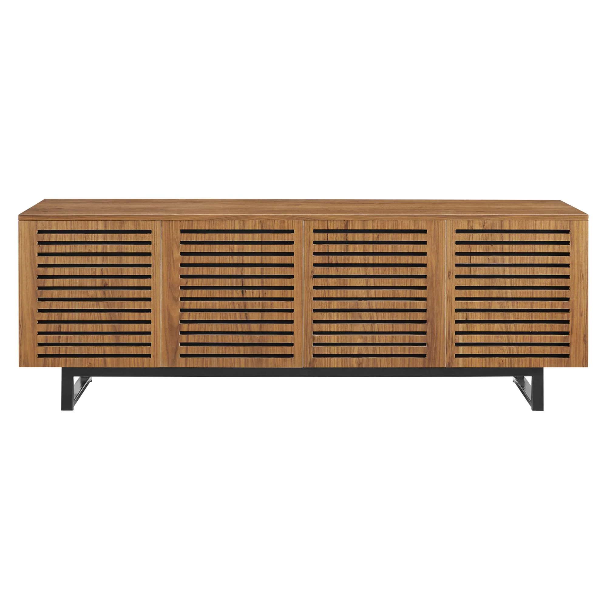 Parker 73" Walnut TV Stand by Modway - Image 3