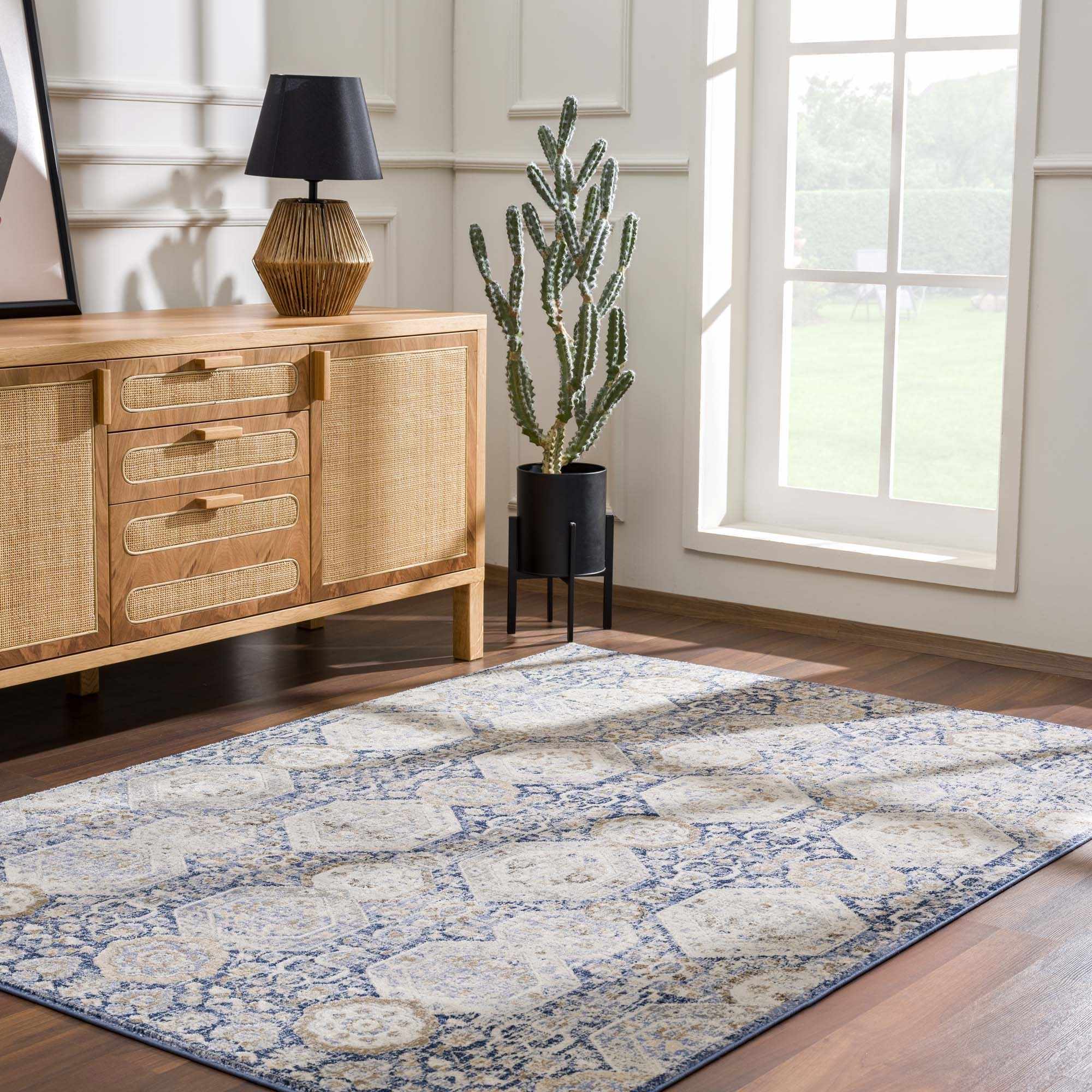 Parkerfield Blue Area Rug - Image 3