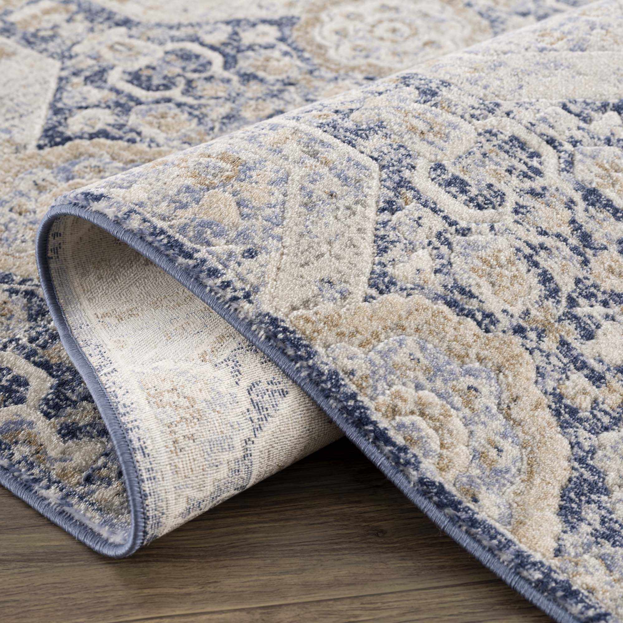 Parkerfield Blue Area Rug - Image 7
