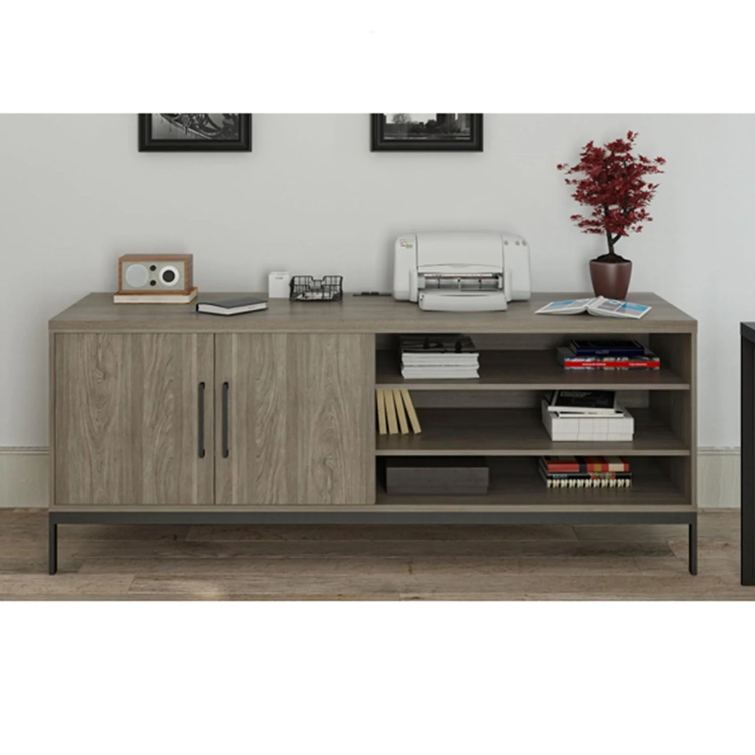 Parkside - Credenza - Light Oak - Image 4