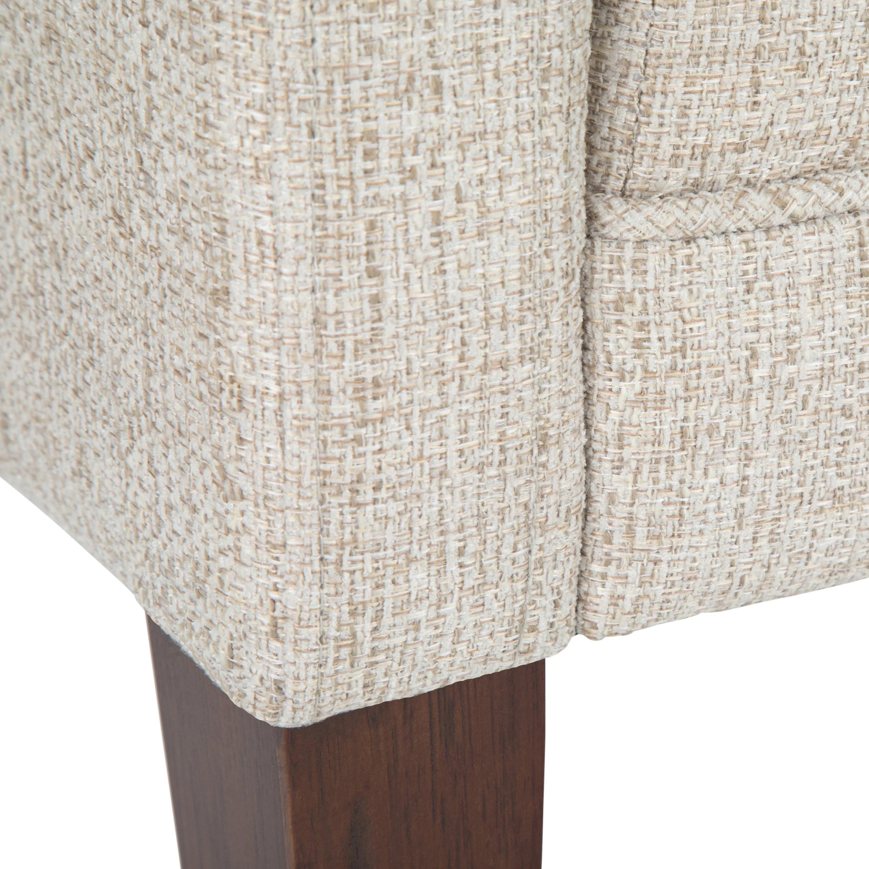Parris Upholstered Bench - Platinum - Image 5