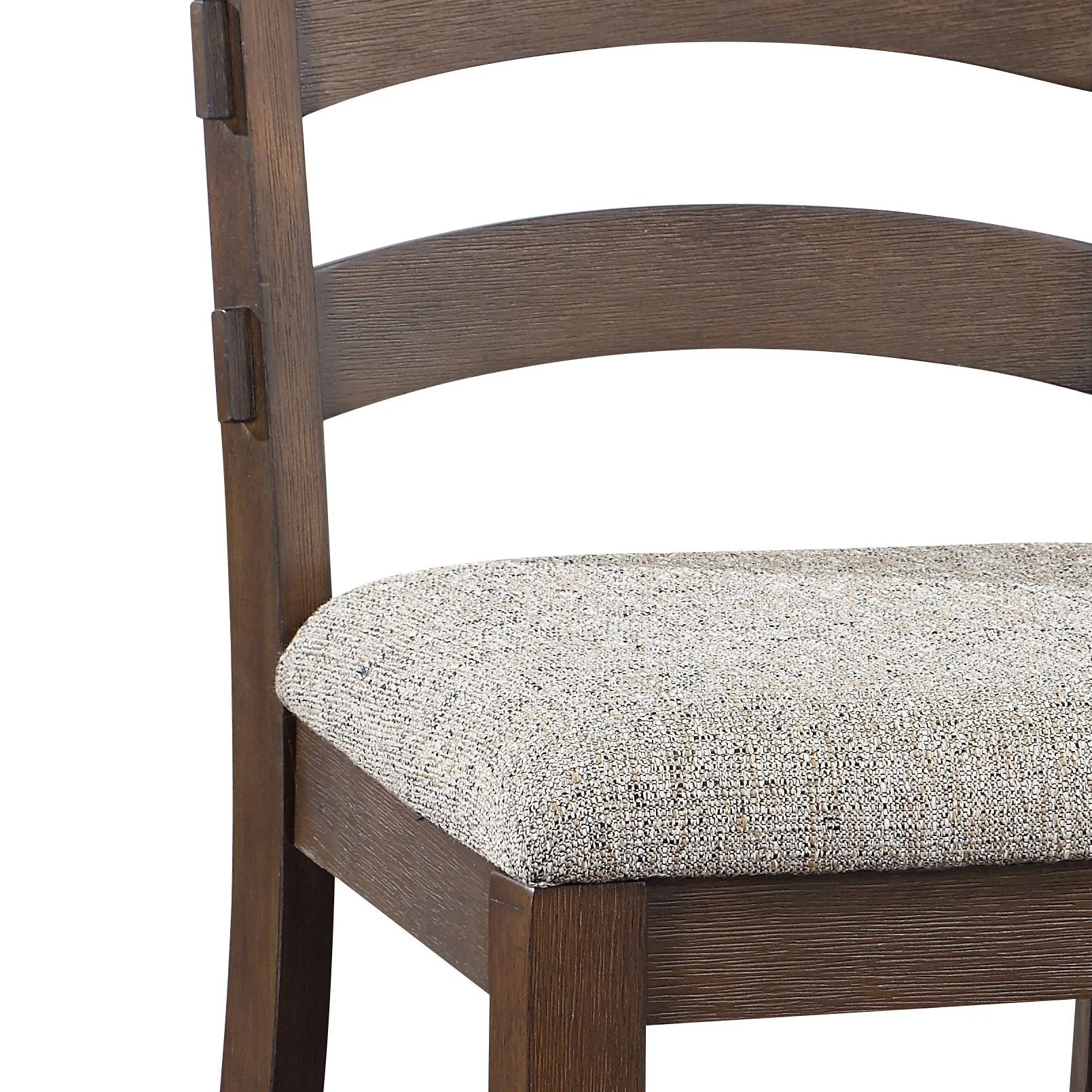 Pascaline - Rustic Side Chair (Set of 2) - Gray / Brown - Image 3