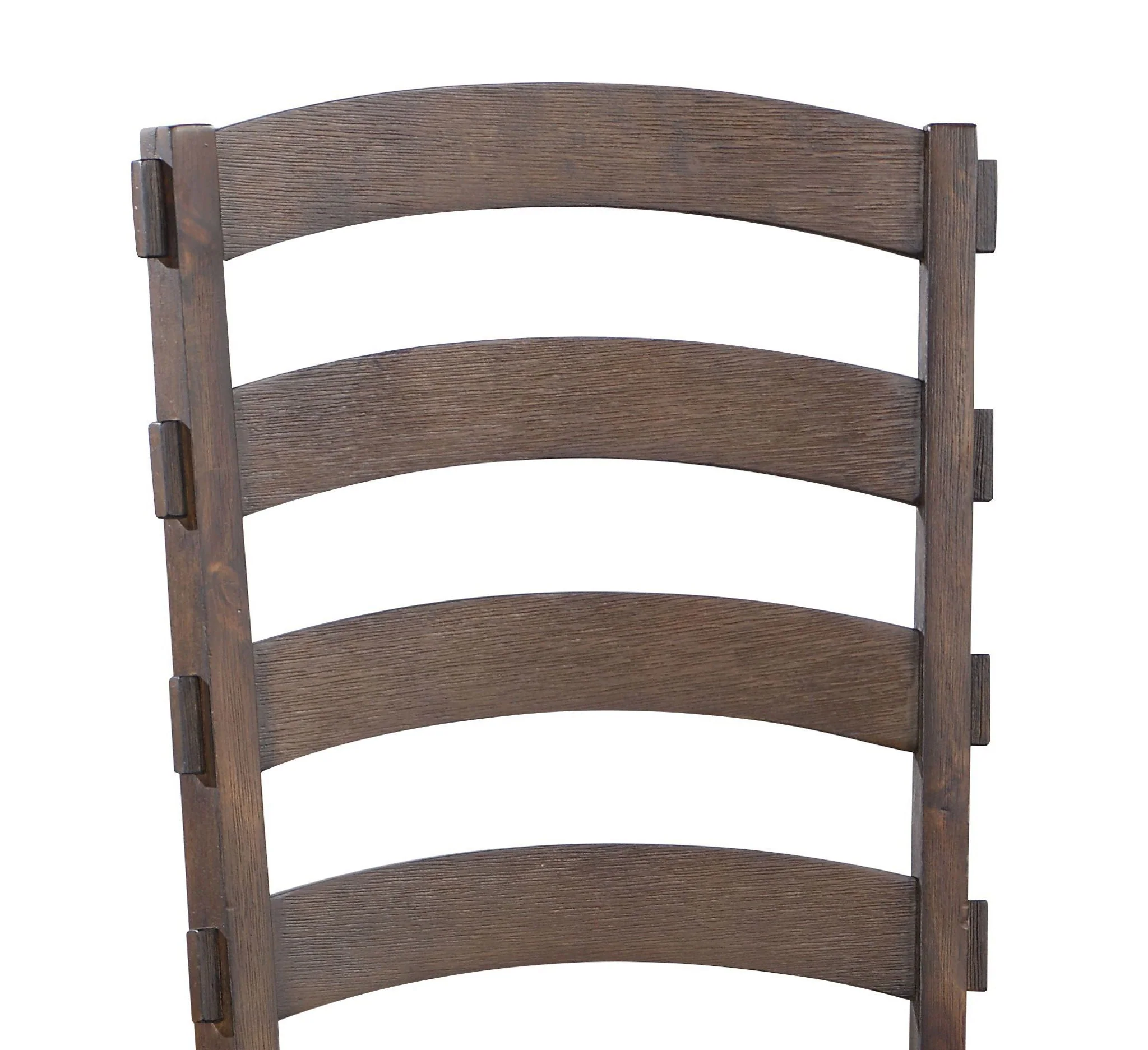 Pascaline - Rustic Side Chair (Set of 2) - Gray / Brown - Image 4