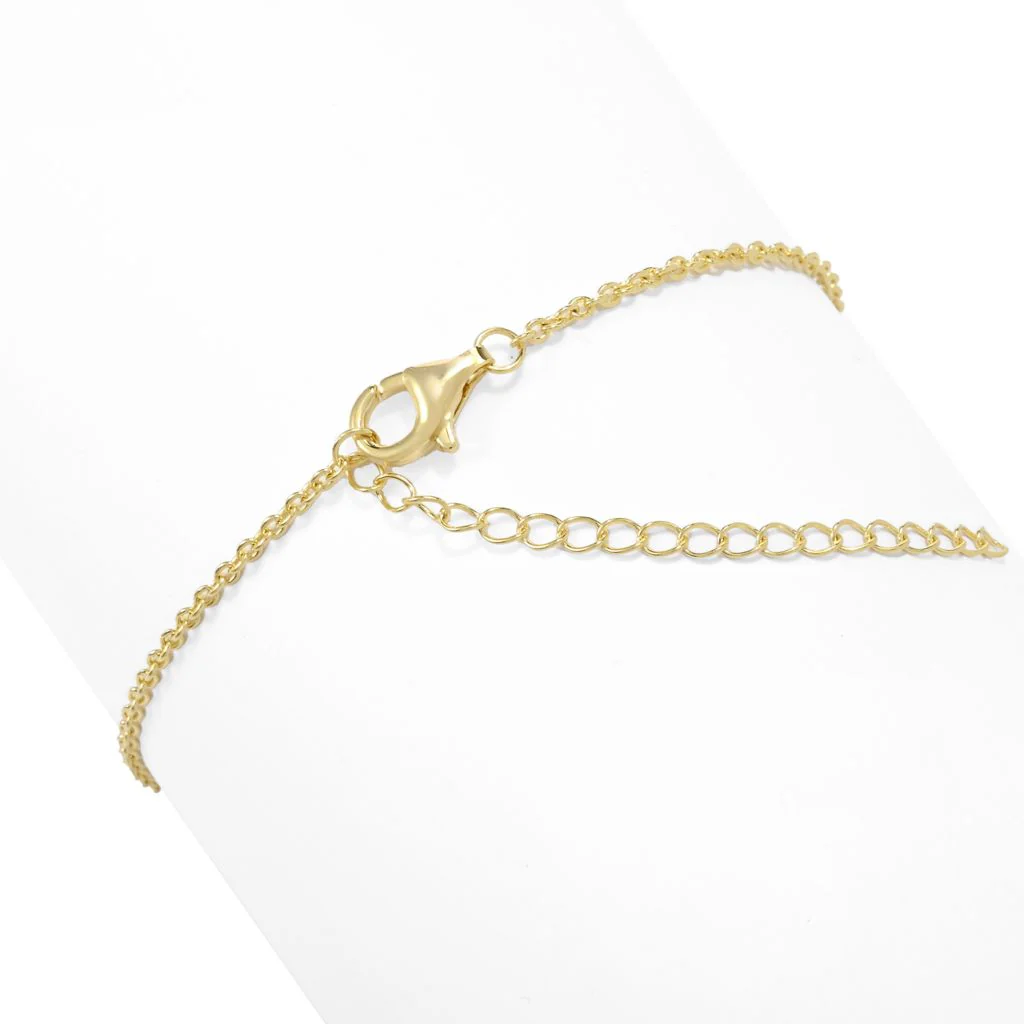 Passport to Egypt 18K Gold Plated Polished Flower of Life 7"+2" Bracelet - Image 2
