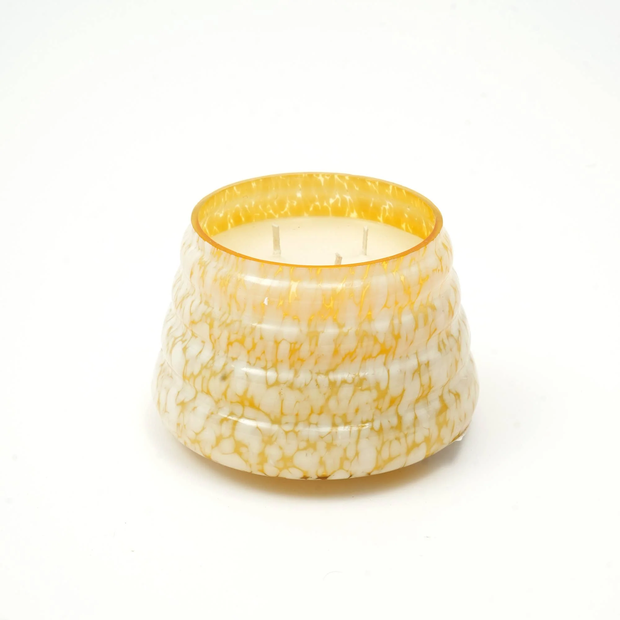 Pastel Whisper Scented Wax Candle - Yellow - Image 3