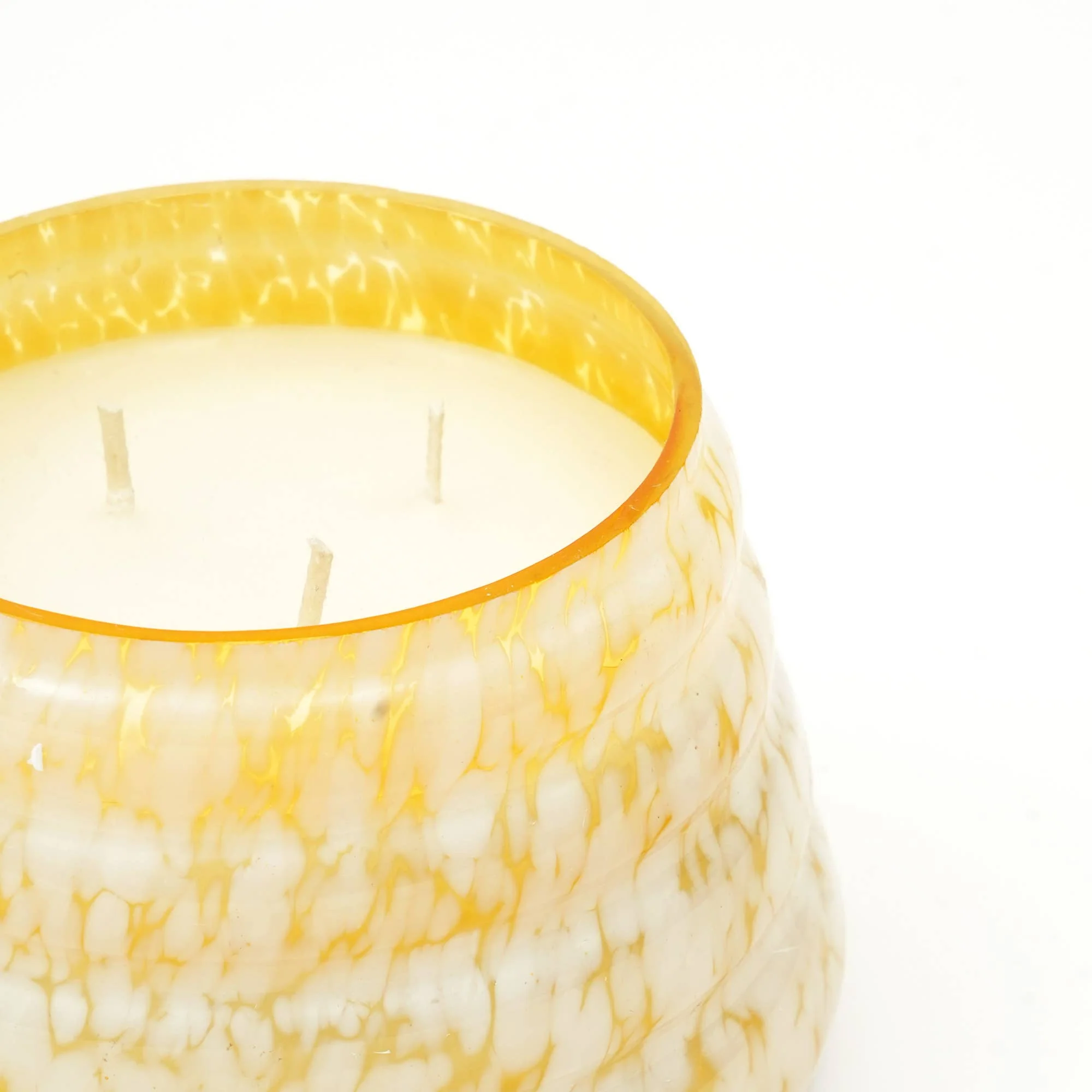 Pastel Whisper Scented Wax Candle - Yellow - Image 5