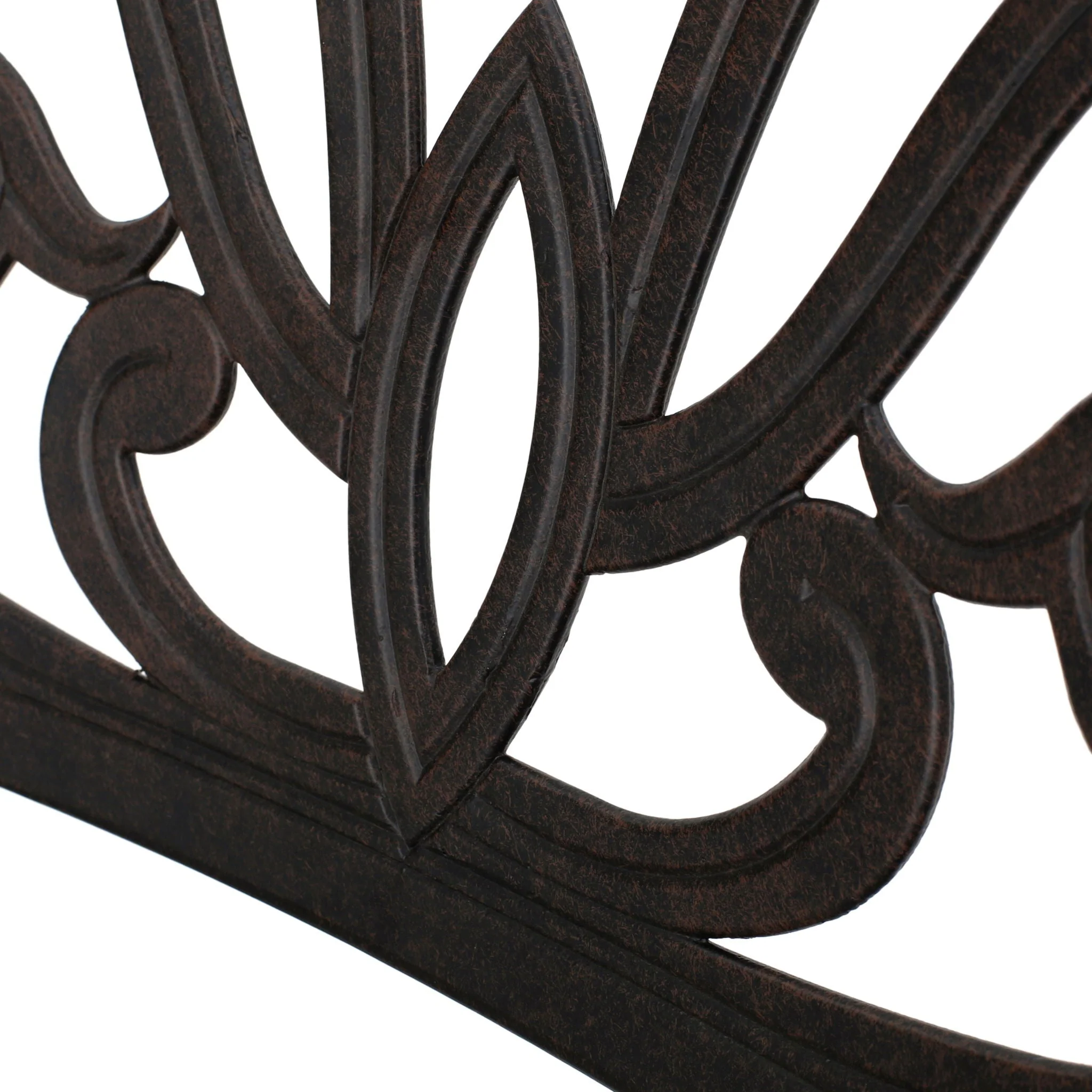 Patio Cast Aluminum Outdoor Dining Chairs (Set of 2) - Bronze - Image 13