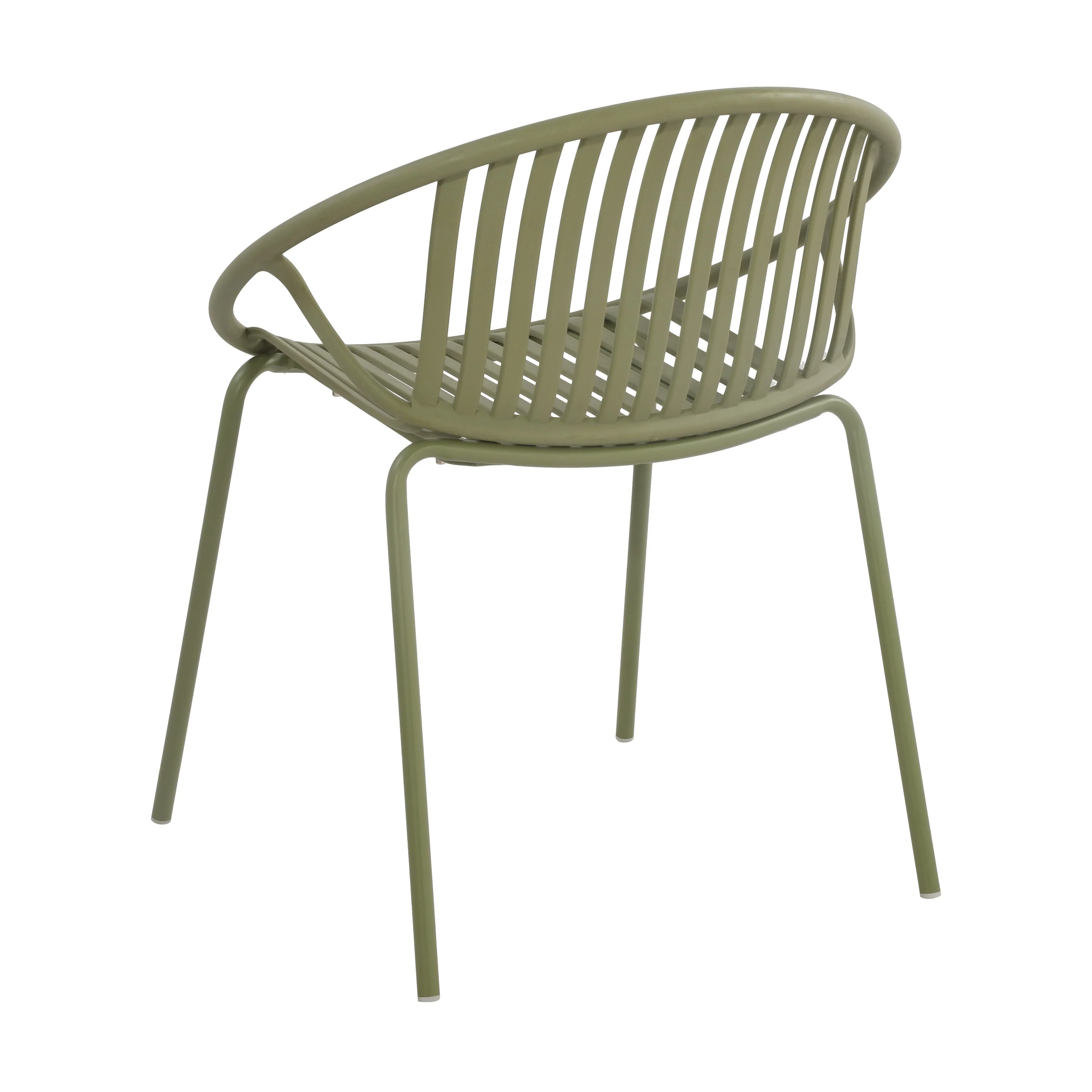 Patio Dining Chairs Stackable Chairs with Breathable Design (Set of 2) - Image 10
