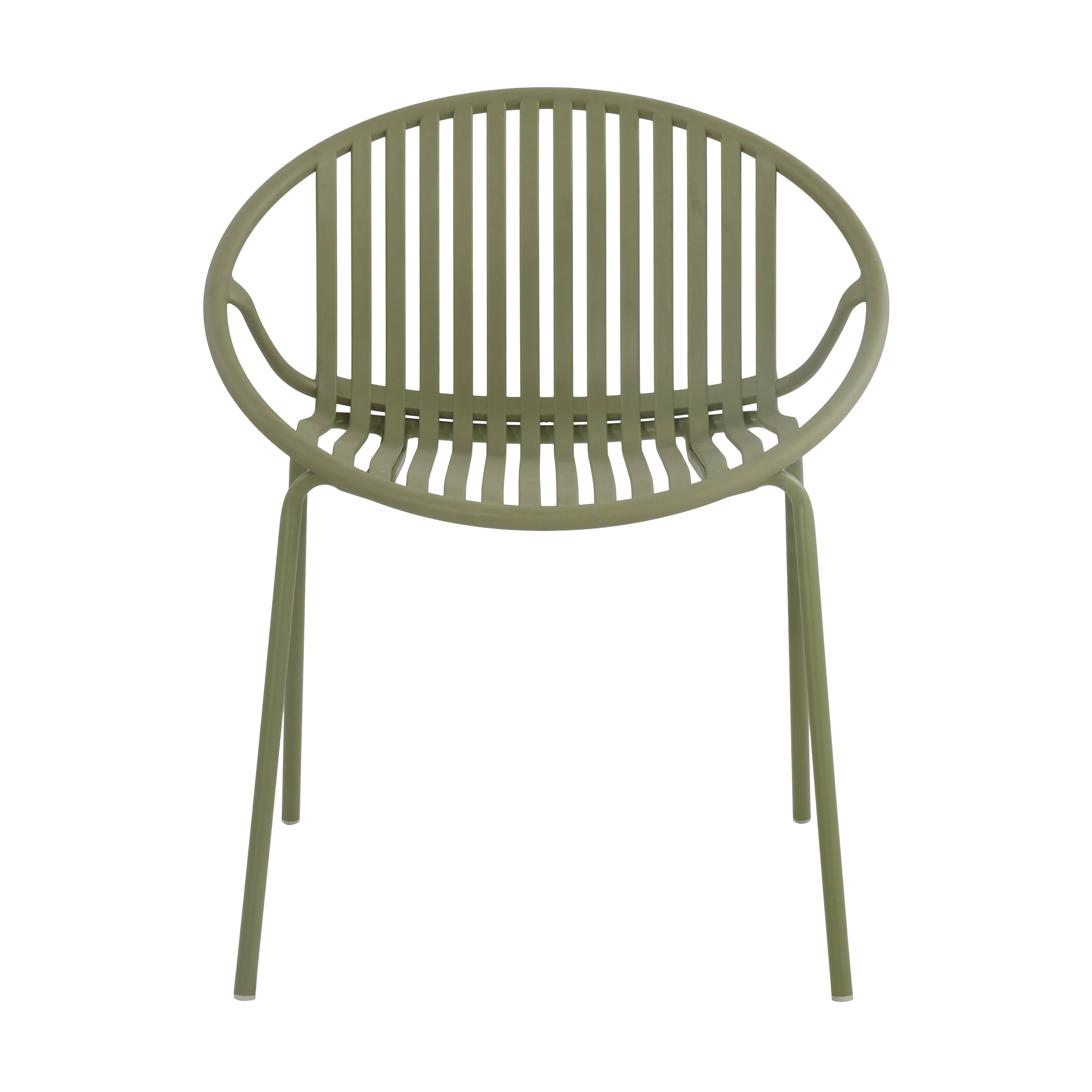Patio Dining Chairs Stackable Chairs with Breathable Design (Set of 2) - Image 17