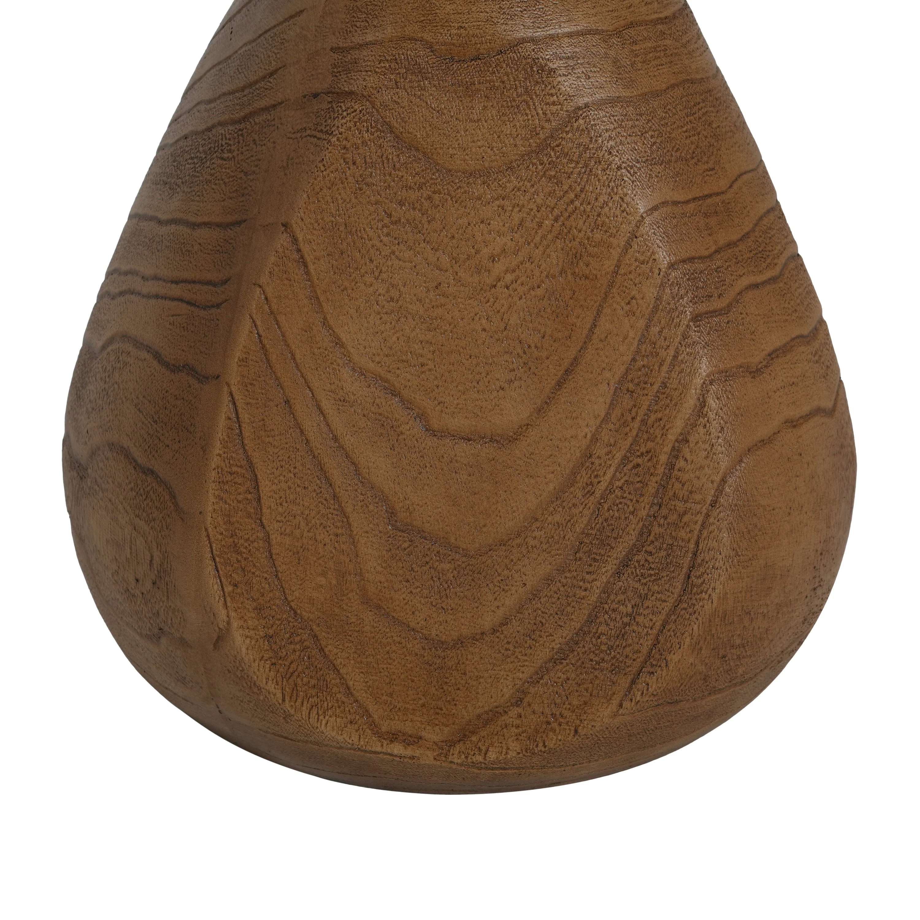 Patti Outdoor Patio MGO Wood Side Table - Image 6