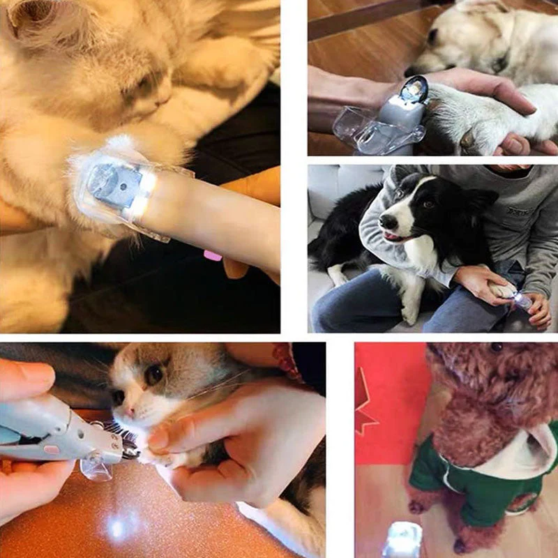 PawGuard Pro Dog Nail Clippers with Safety Sensor Stainless Steel - Image 7