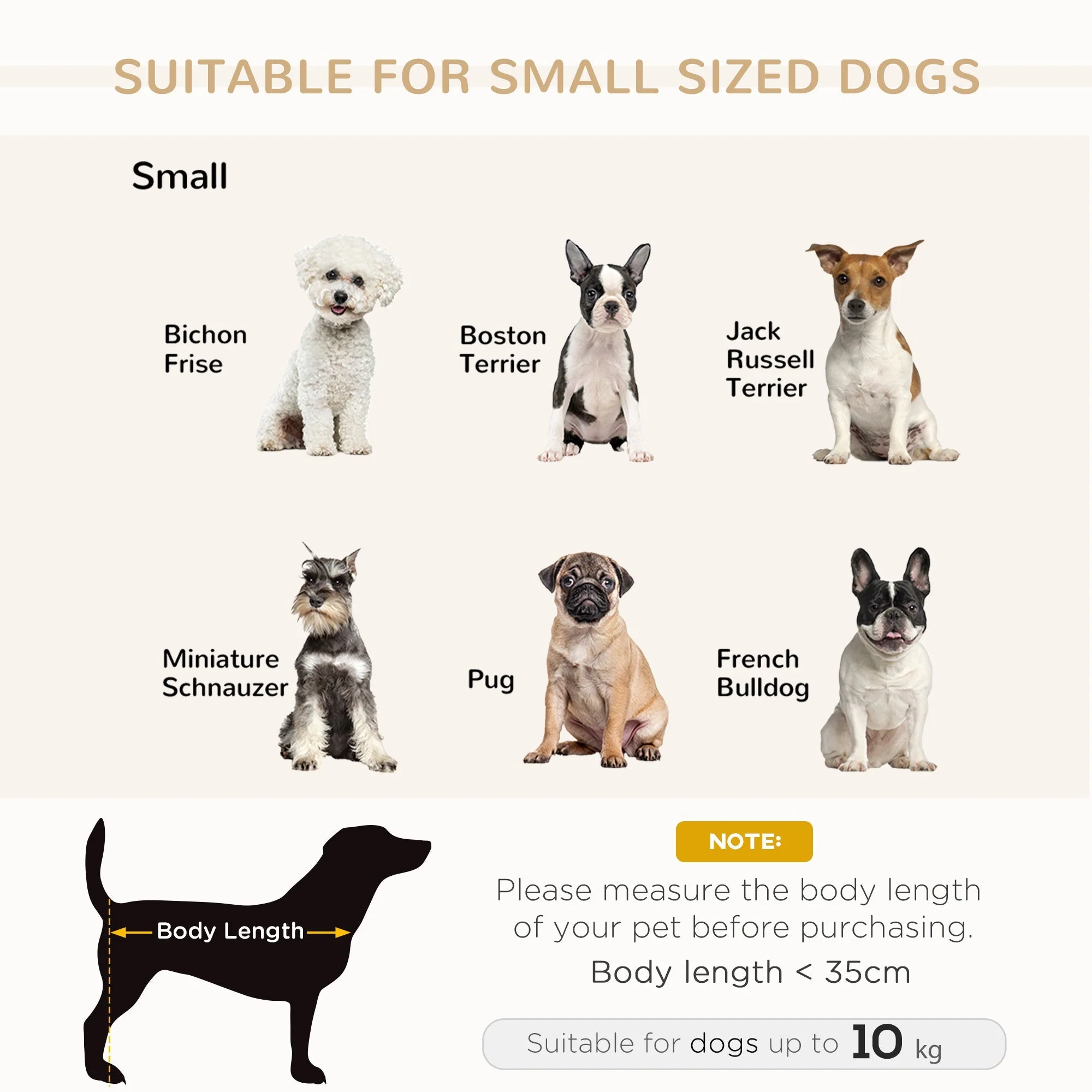 PawHut Luxury Fancy Dog Bed for Small Dogs with Hidden Storage - Image 4