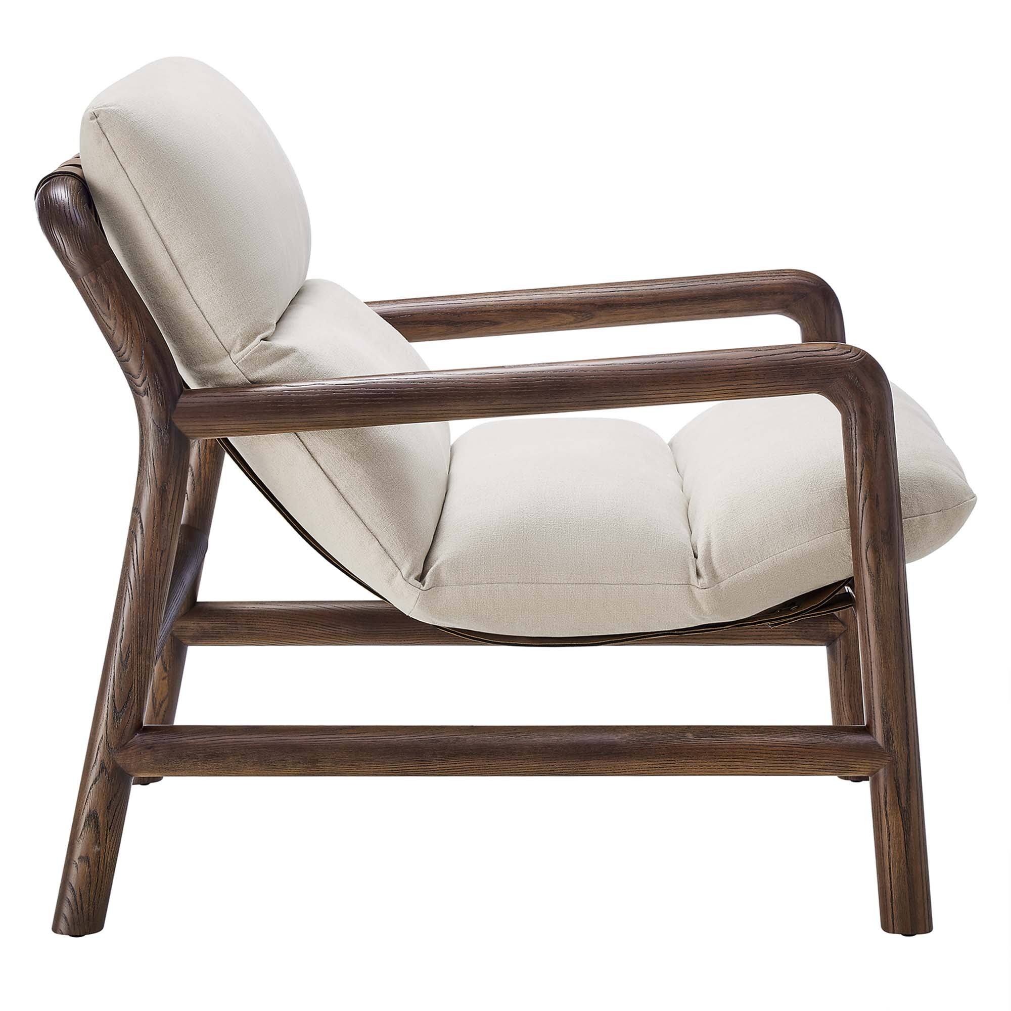 Paxton Wood Sling Chair by Modway - Image 4
