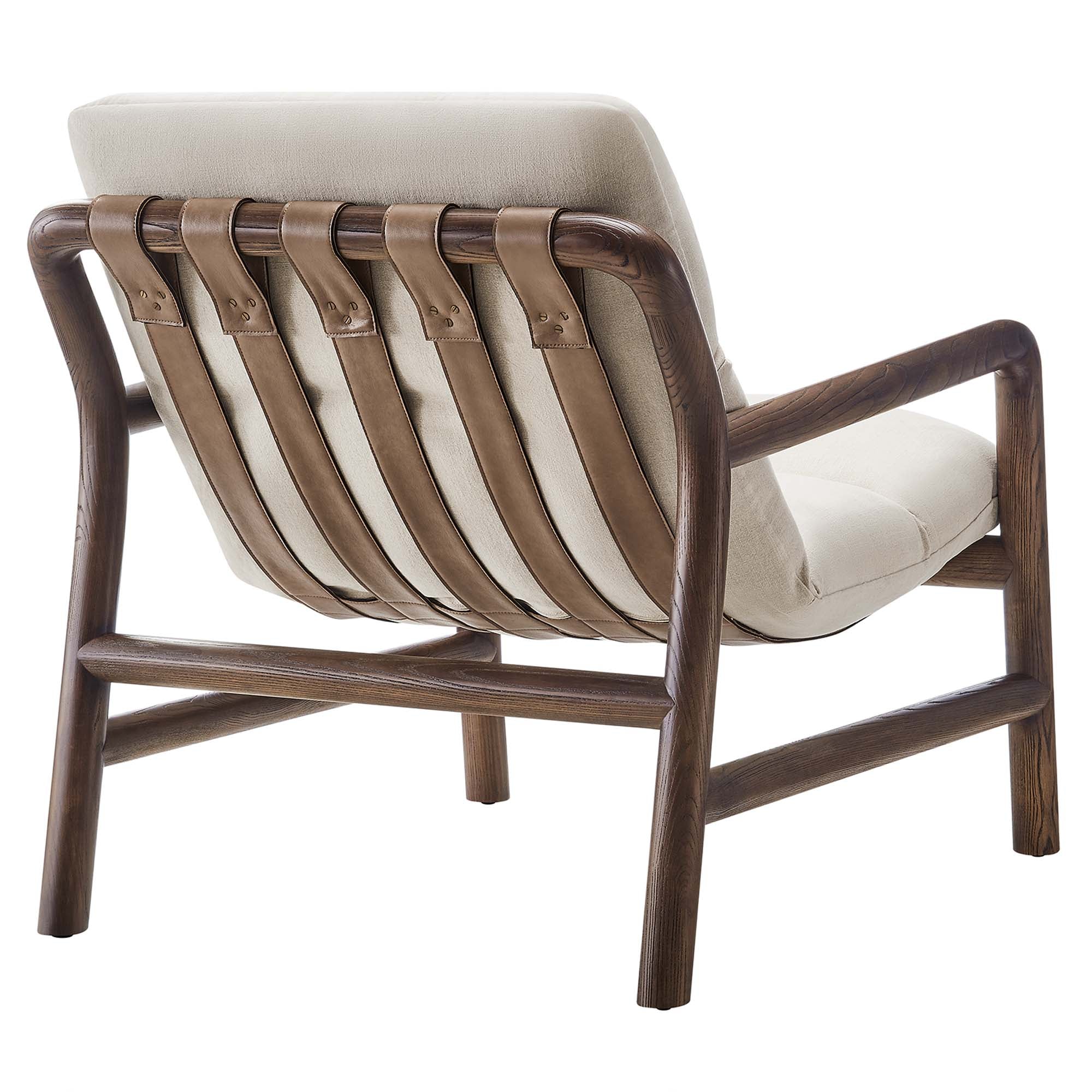 Paxton Wood Sling Chair by Modway - Image 5