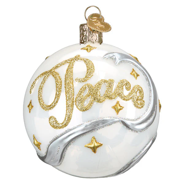 Peace & Joy Round Ornament - Image 3