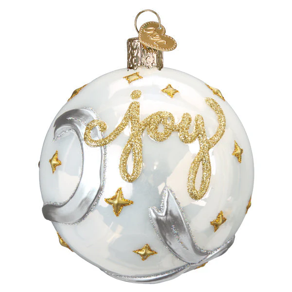 Peace & Joy Round Ornament - Image 4