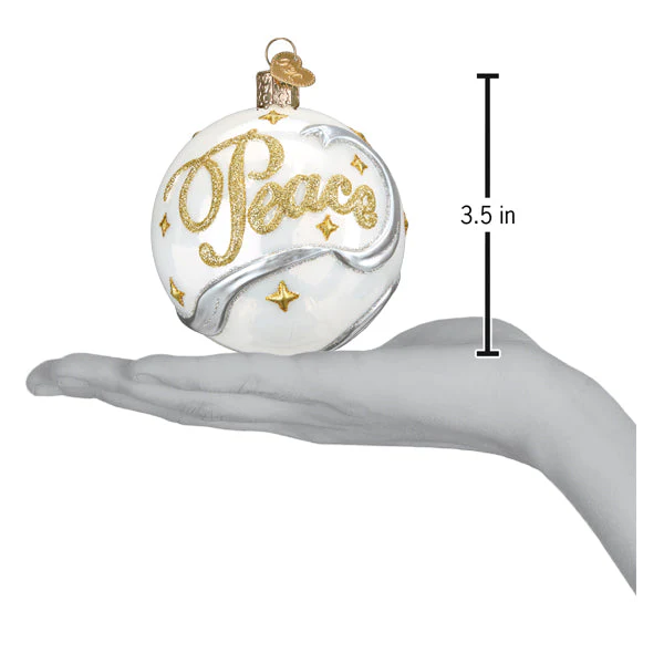 Peace & Joy Round Ornament - Image 6