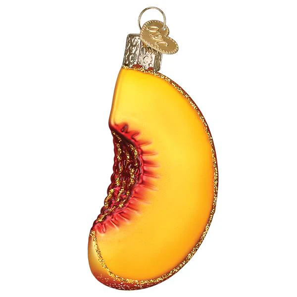 Peach Slice Ornament - Image 3