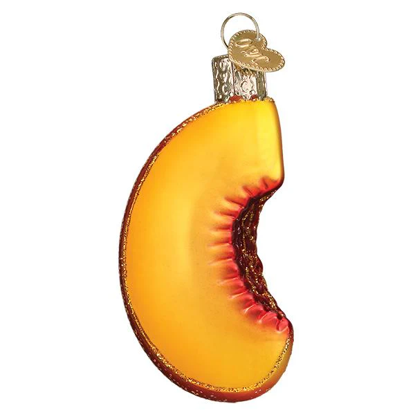 Peach Slice Ornament - Image 5